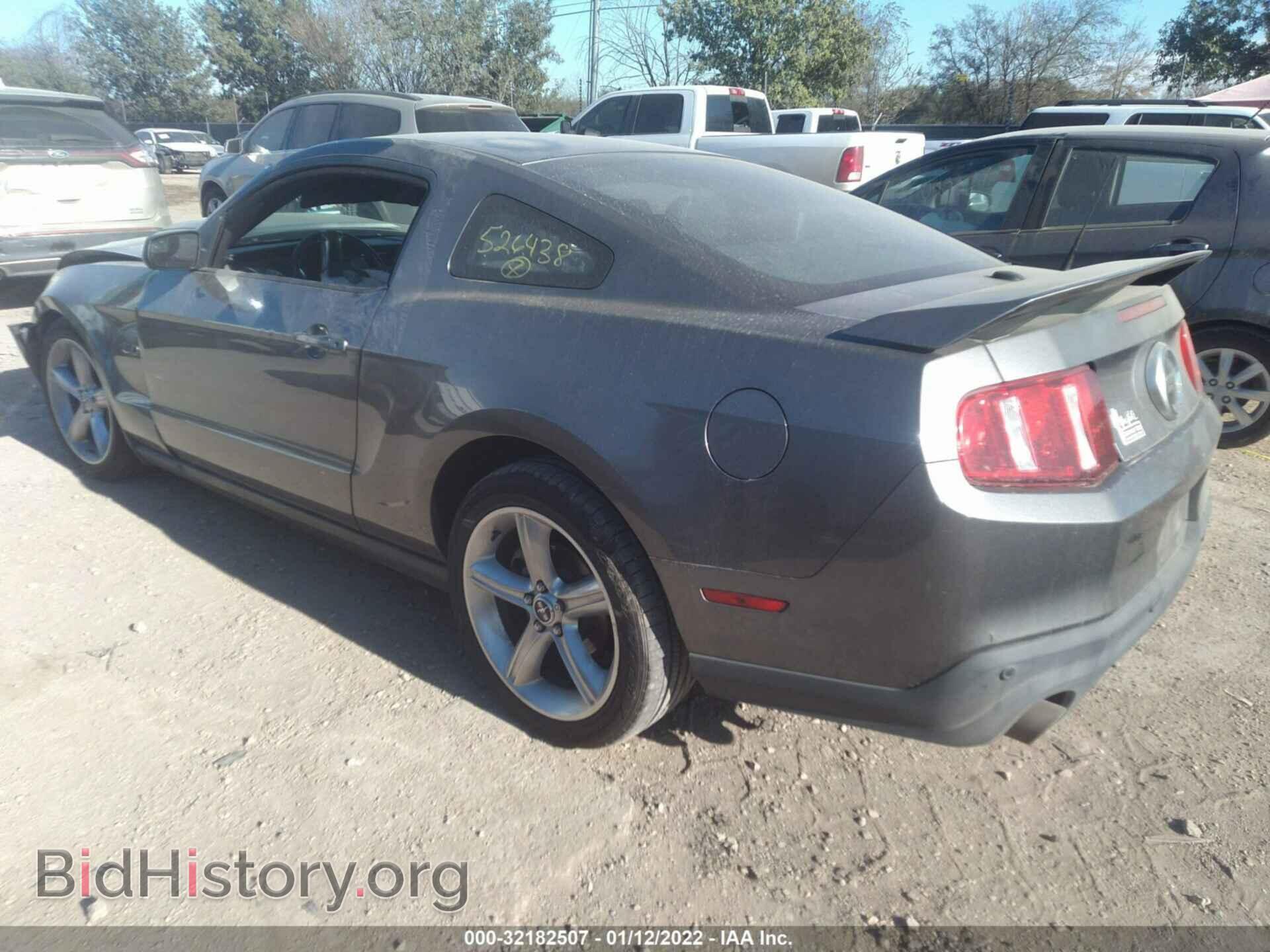 2012 FORD MUSTANG - VIN: 1ZVBP8CF6C5263438 - Фото 3
