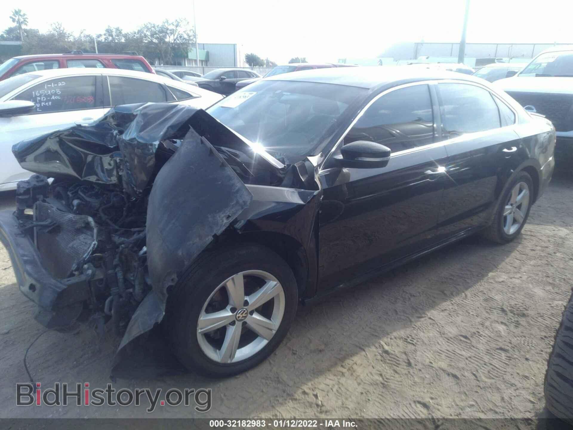 2014 VOLKSWAGEN PASSAT - VIN: 1VWAT7A3XEC025567 - Фото 2