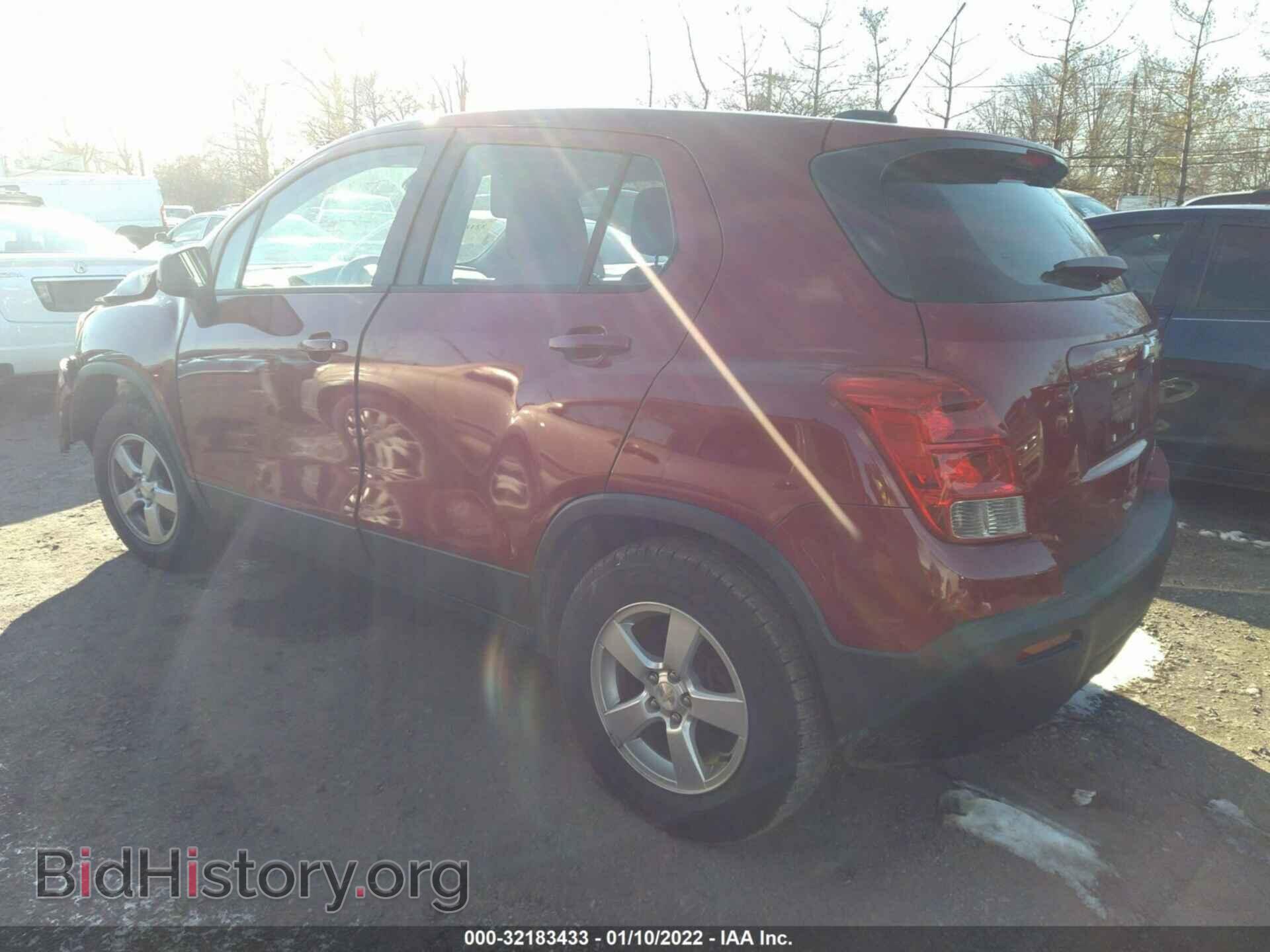 2015 CHEVROLET TRAX - VIN: KL7CJPSB5FB255514 - Фото 3