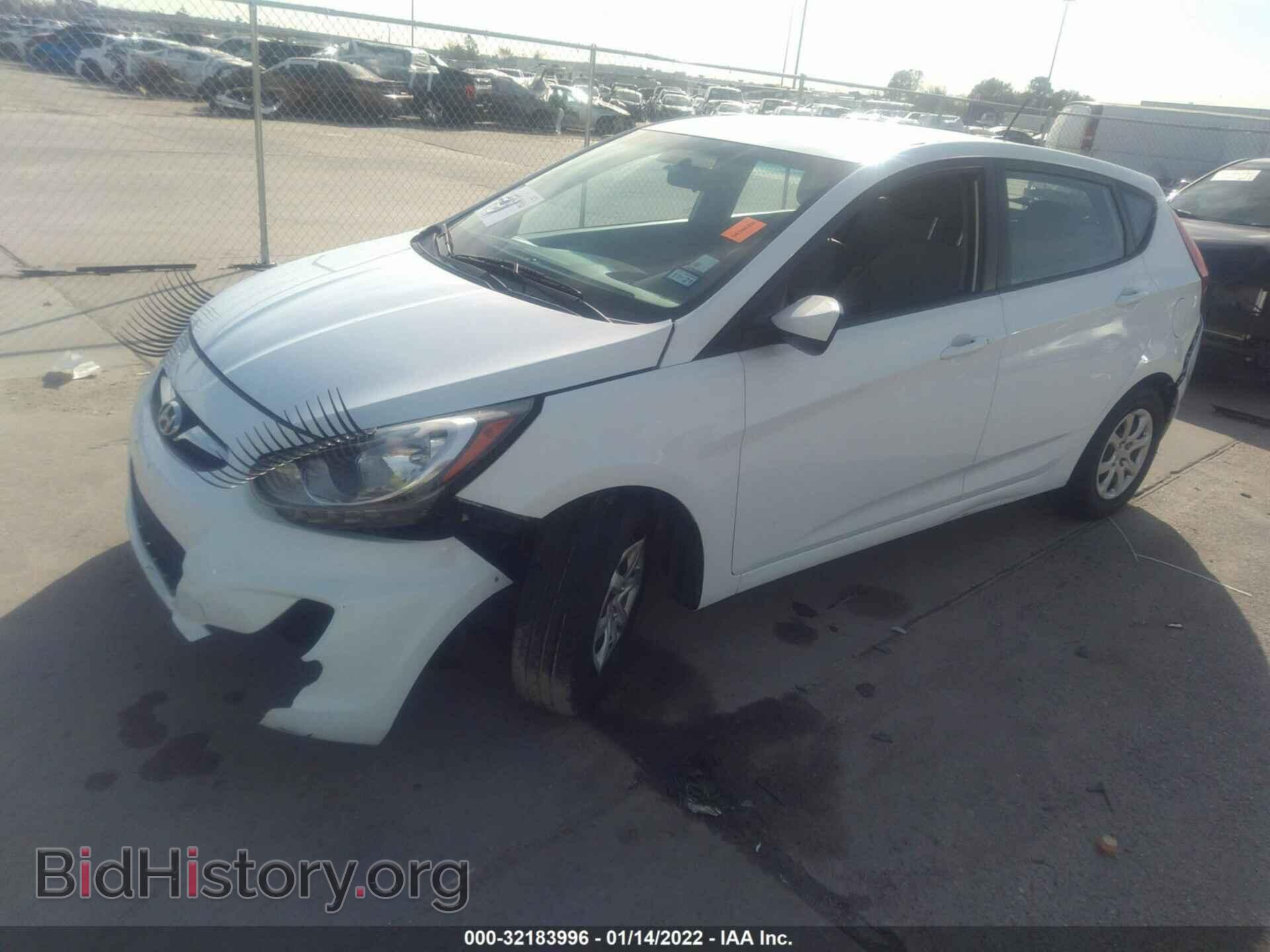 2012 HYUNDAI ACCENT - VIN: KMHCT5AEXCU032524 - Фото 2