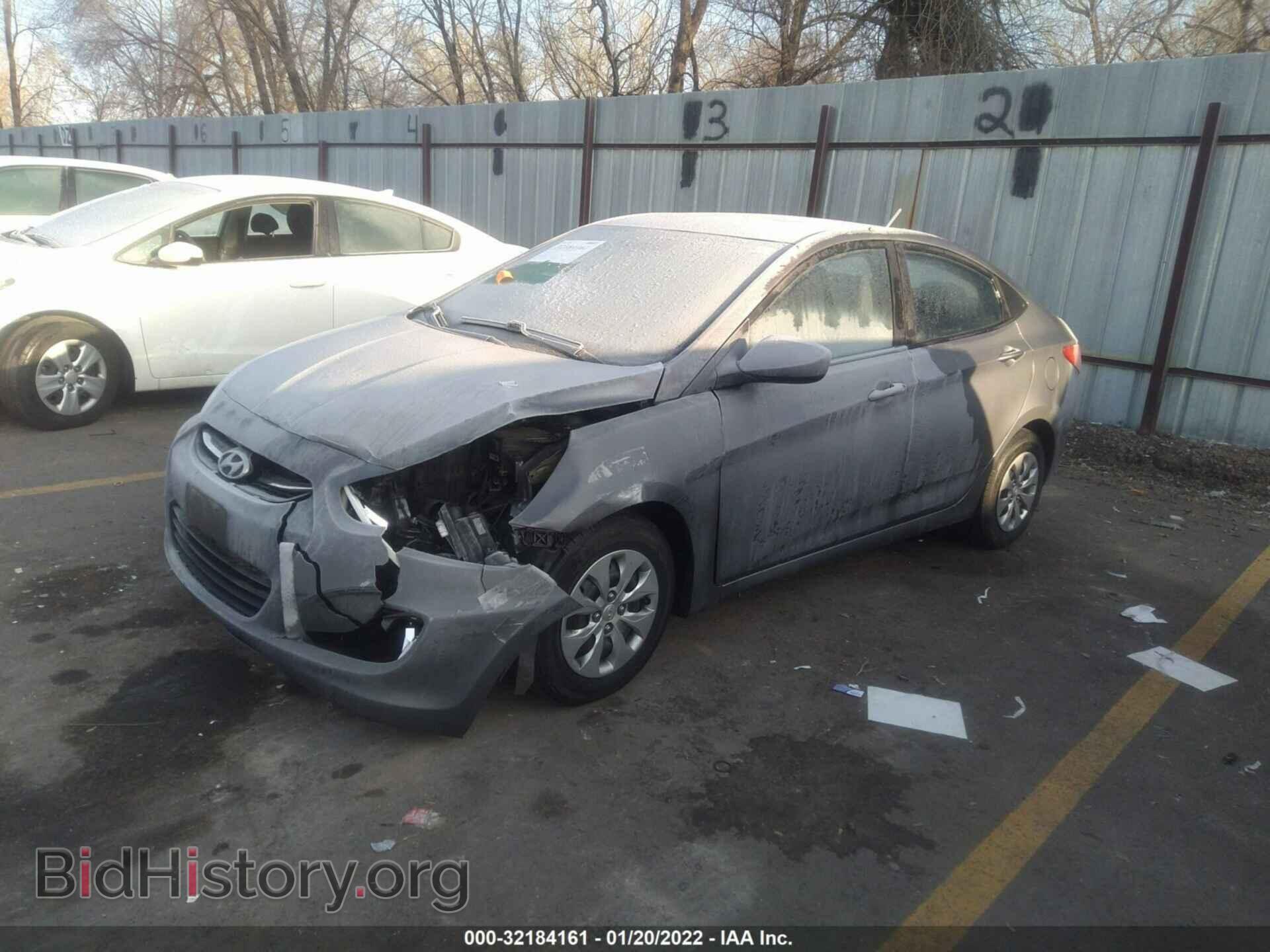 2016 HYUNDAI ACCENT - VIN: KMHCT4AE7GU104196 - Фото 2