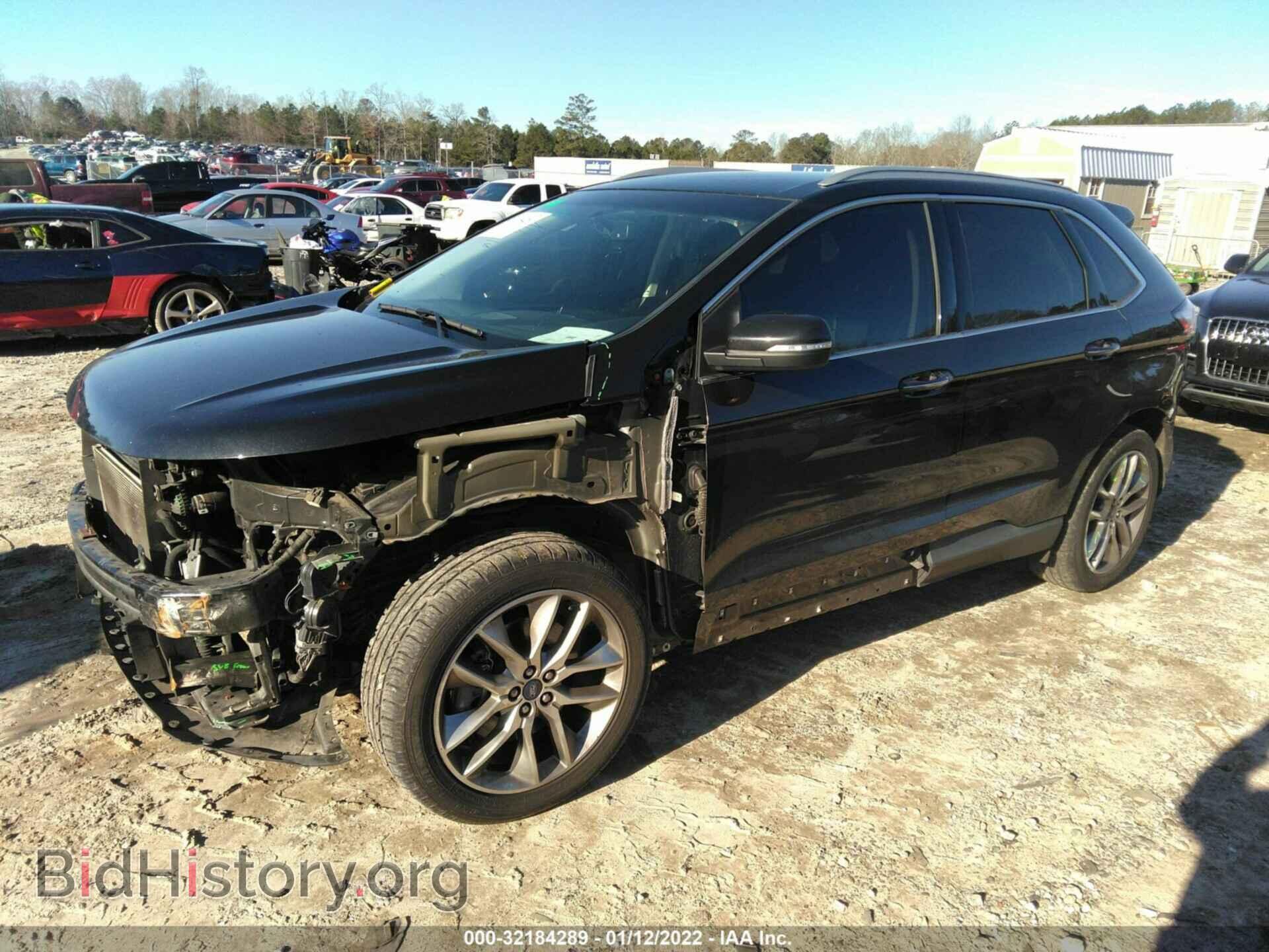 2015 FORD EDGE - VIN: 2FMTK4K80FBB08123 - Фото 2