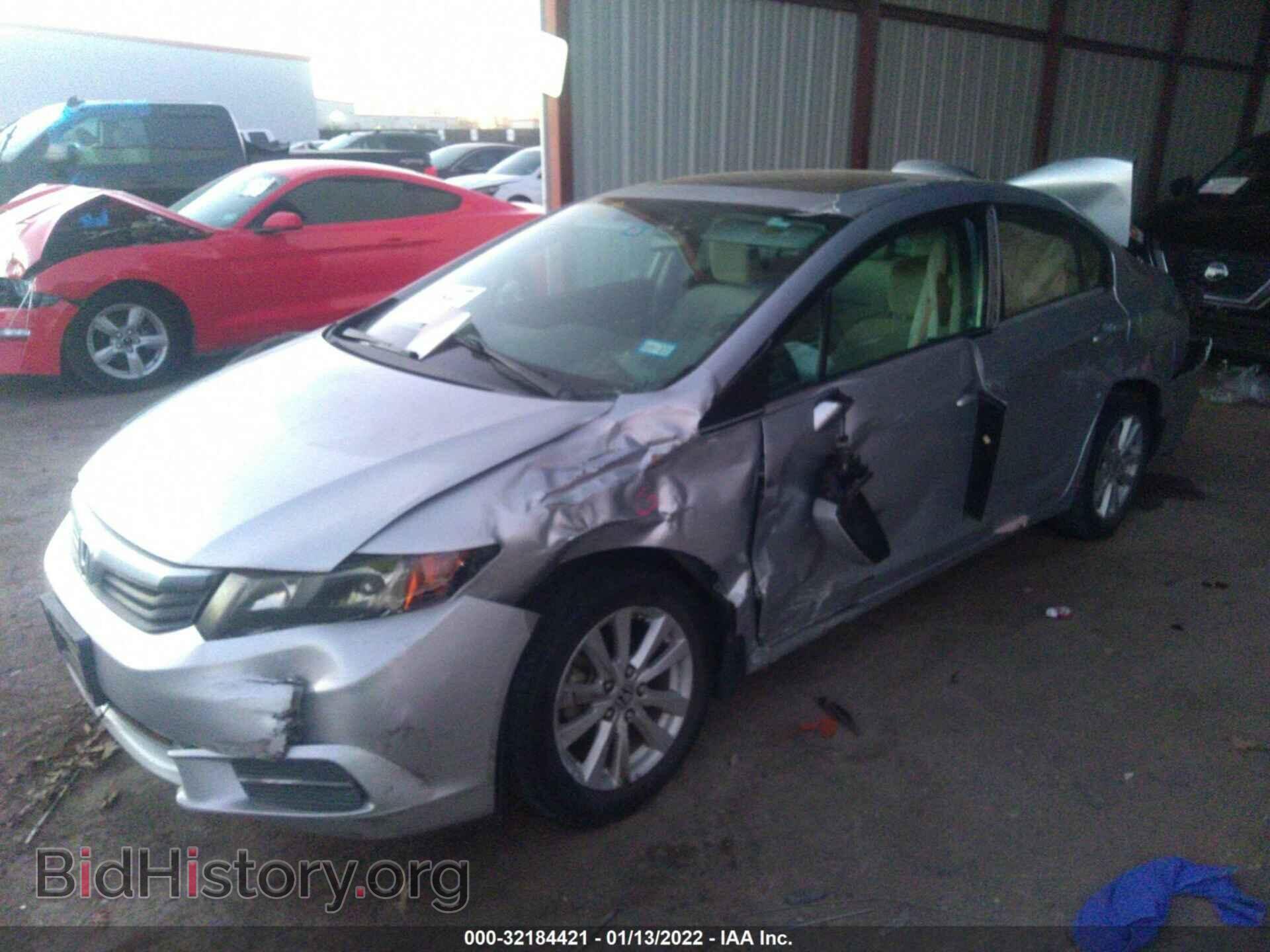 2012 HONDA CIVIC SDN - VIN: 2HGFB2F88CH510417 - Фото 2