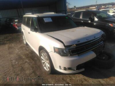 2016 Ford FLEX SEL, white — VIN 2FMGK5C86GBA09104, IAAI