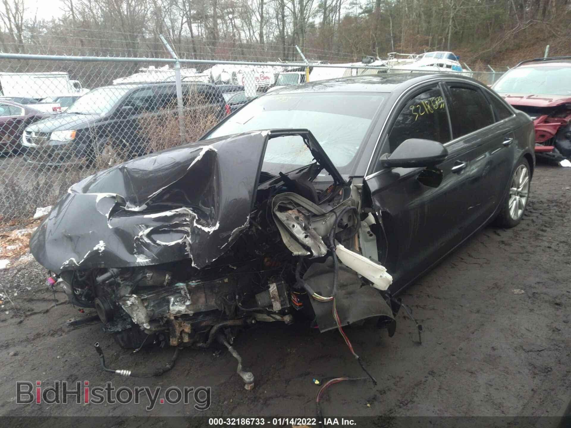2013 AUDI A6 - VIN: WAUGFAFC6DN143139 - Фото 2