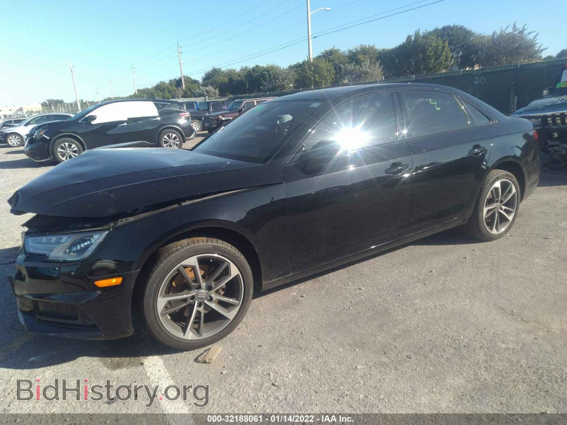 2019 AUDI A4 - VIN: WAUGMAF43KN021298 - Фото 2