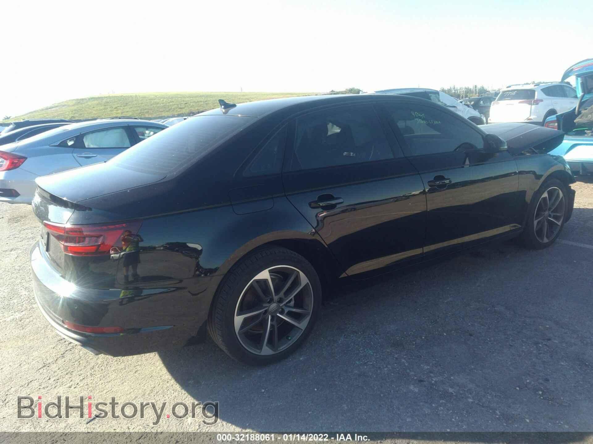 2019 AUDI A4 - VIN: WAUGMAF43KN021298 - Фото 4
