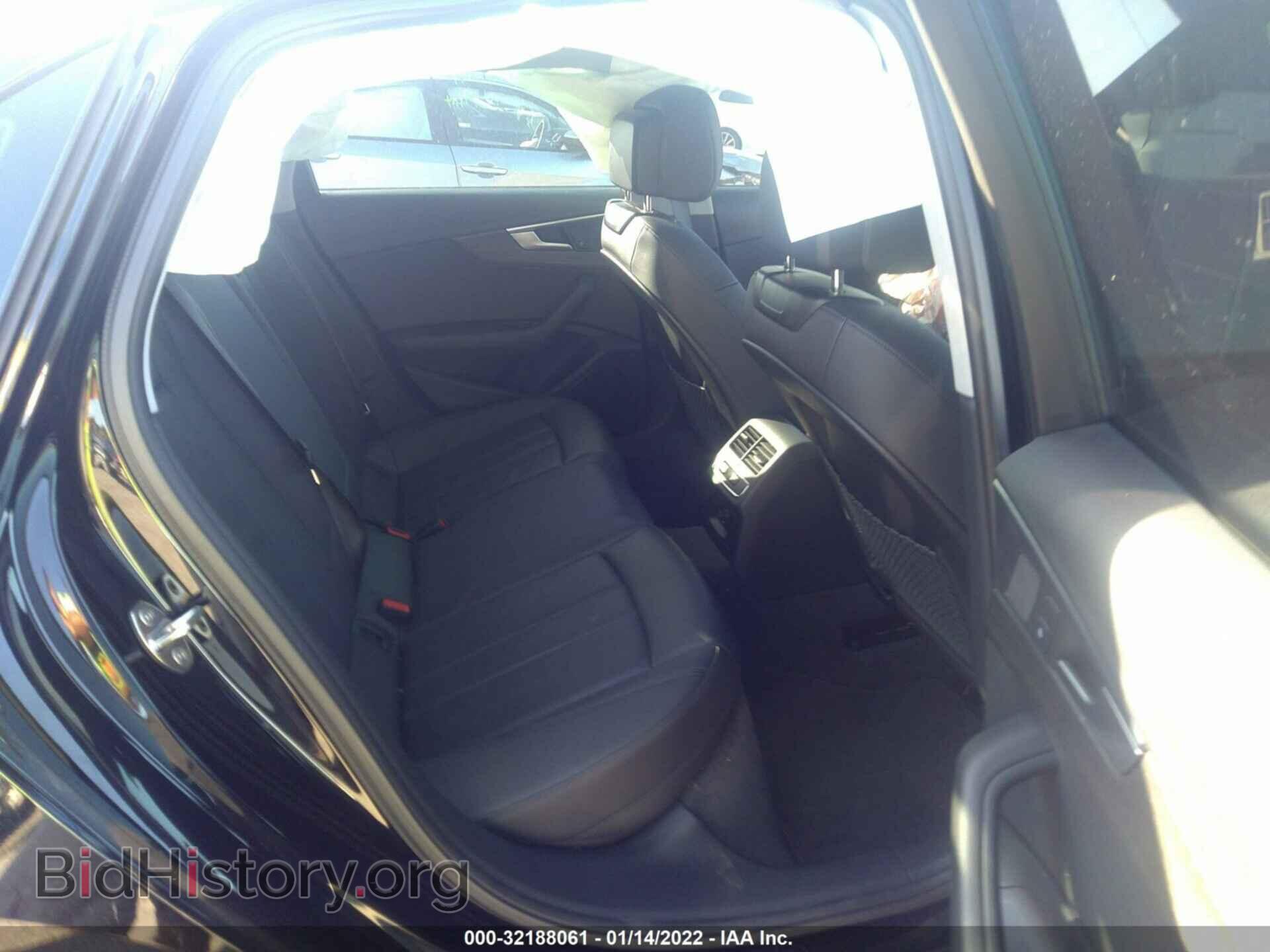 2019 AUDI A4 - VIN: WAUGMAF43KN021298 - Фото 8