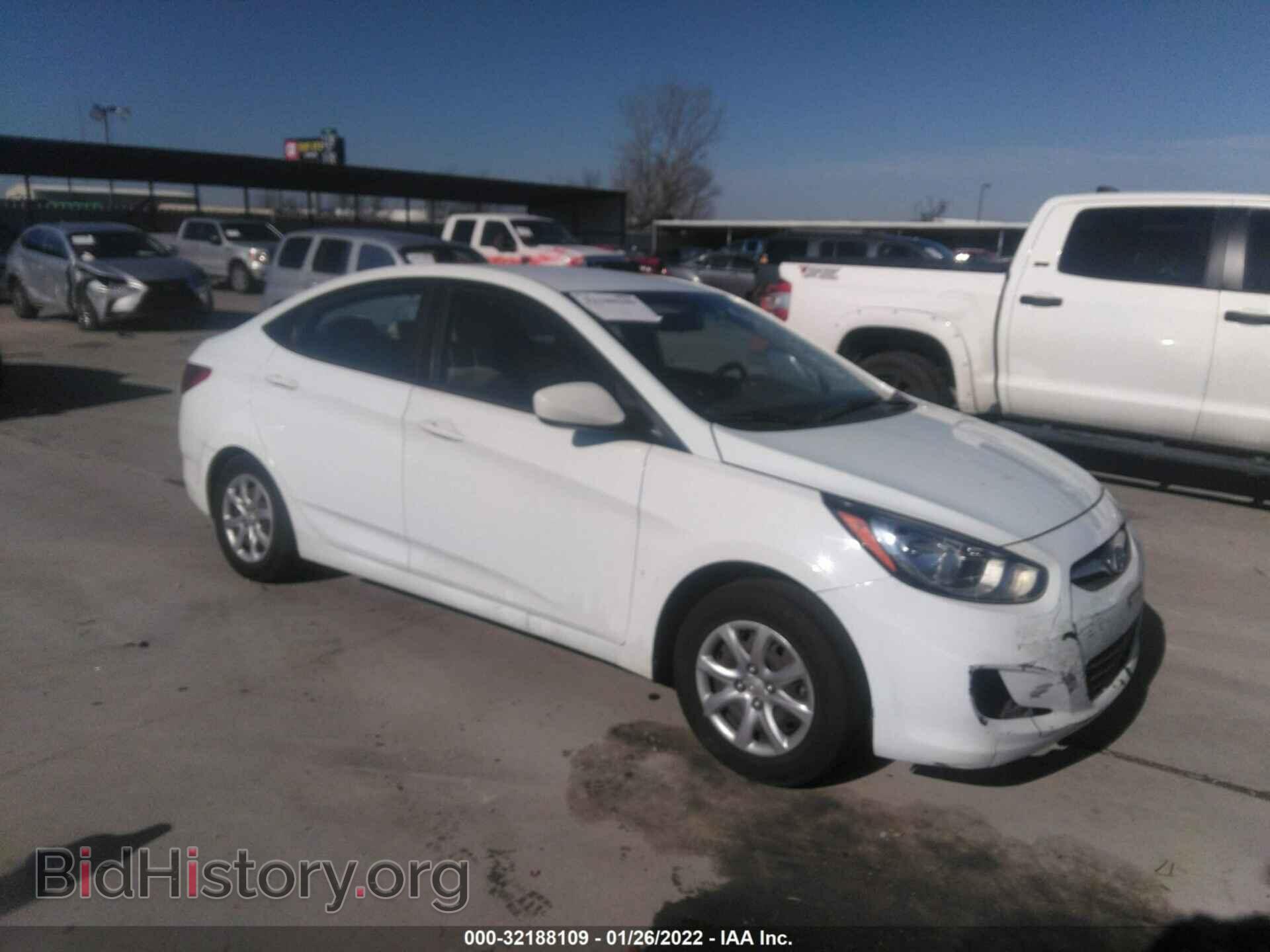 Фотография KMHCT4AEXDU329272 - HYUNDAI ACCENT 2013