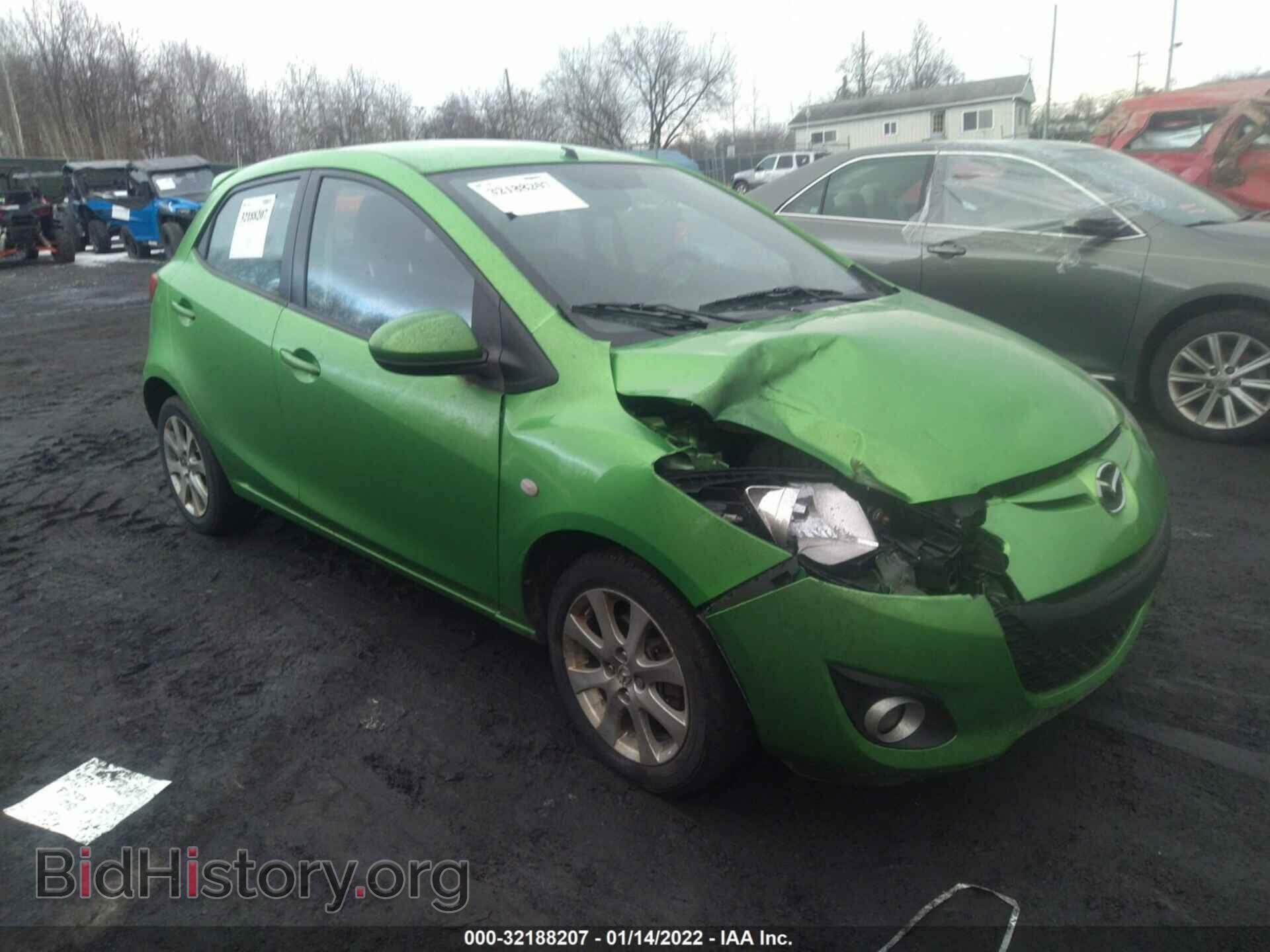 Photo JM1DE1LZ8C0147593 - MAZDA MAZDA2 2012