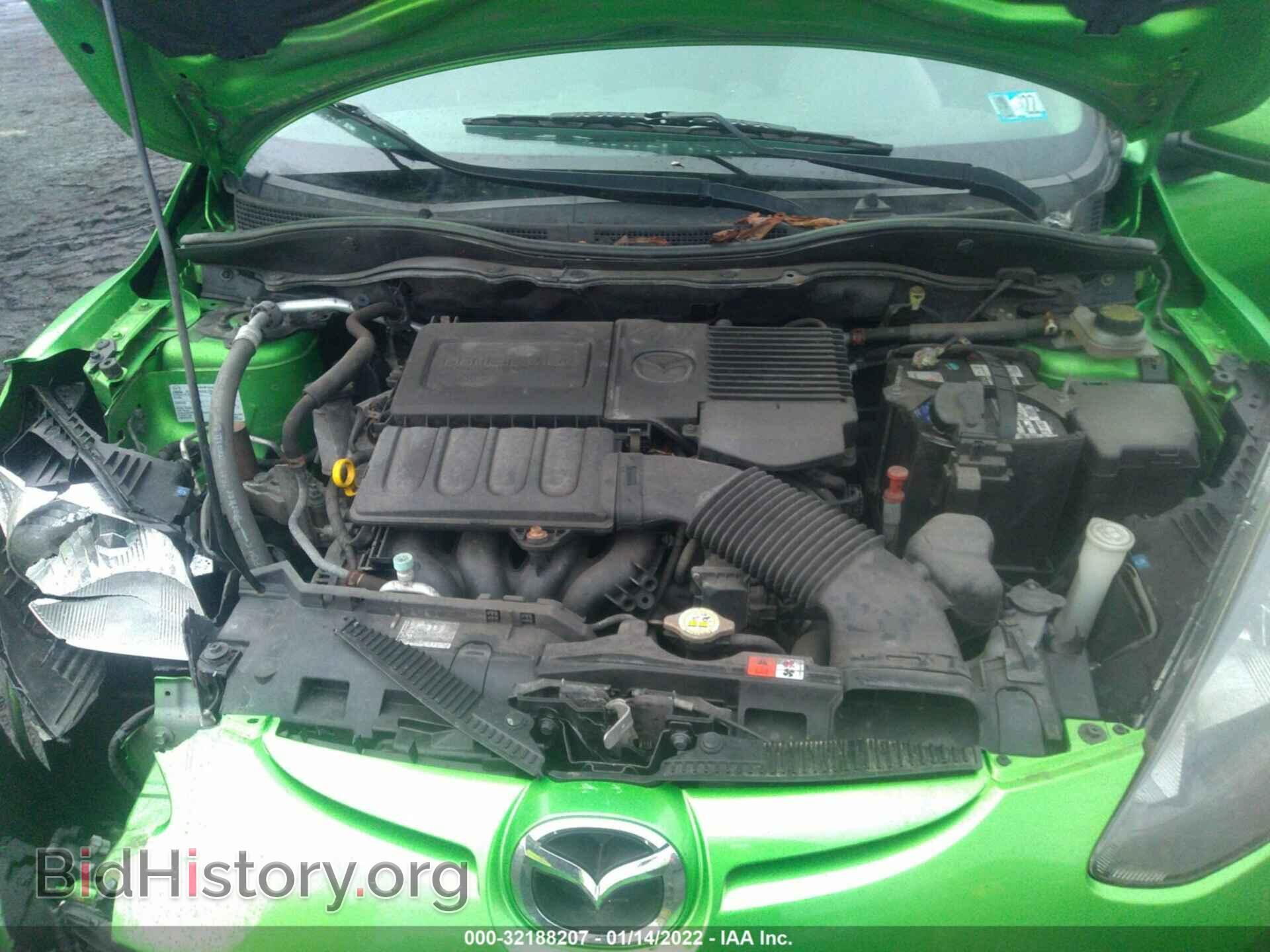 2012 MAZDA MAZDA2 - VIN: JM1DE1LZ8C0147593 - Фото 10