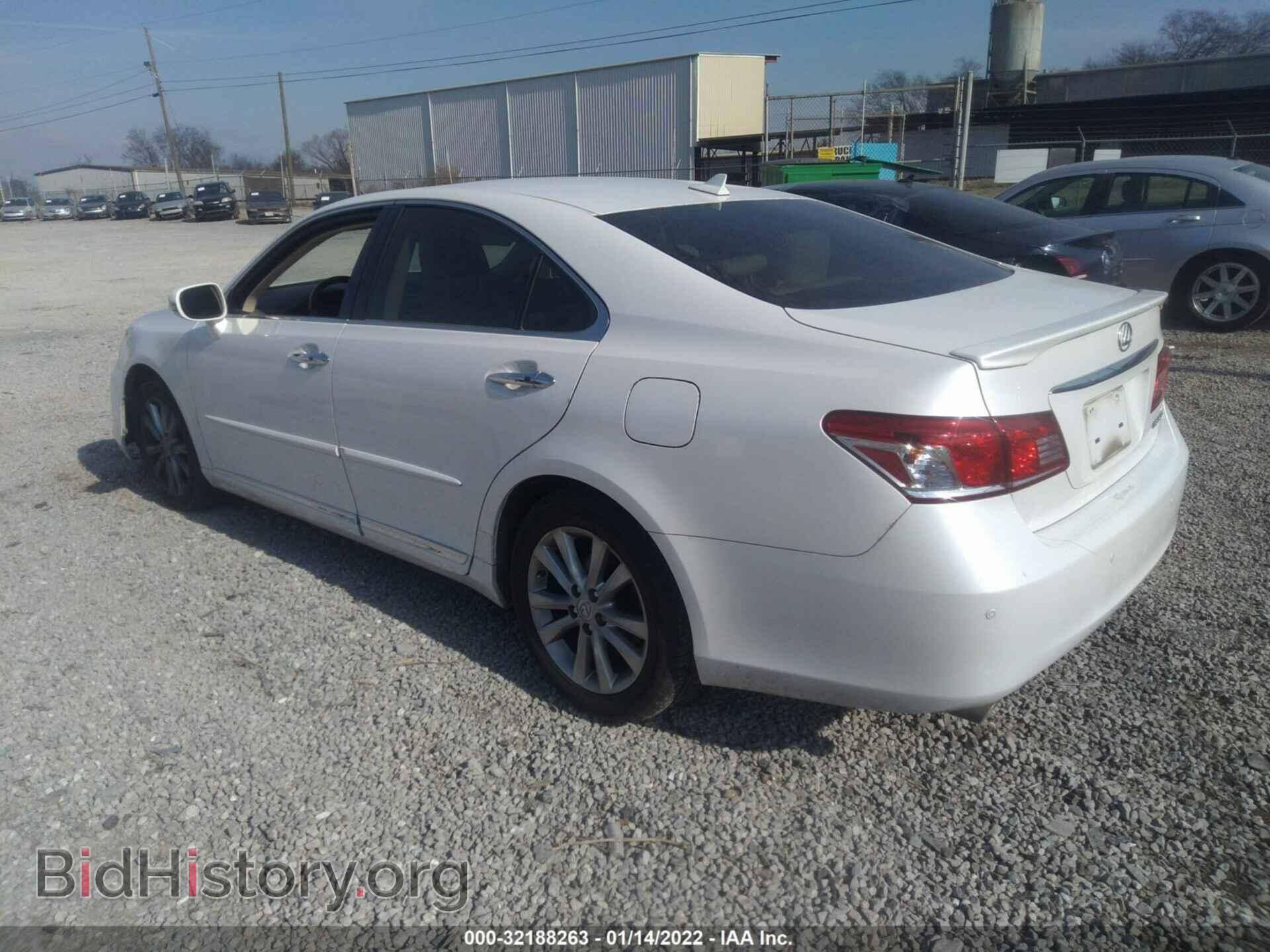 2011 LEXUS ES 350 - VIN: JTHBK1EG2B2457106 - Фото 3