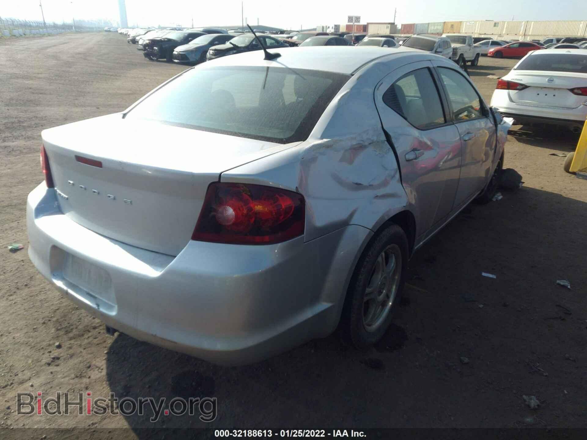 2012 DODGE AVENGER - VIN: 1C3CDZABXCN270256 - Фото 4