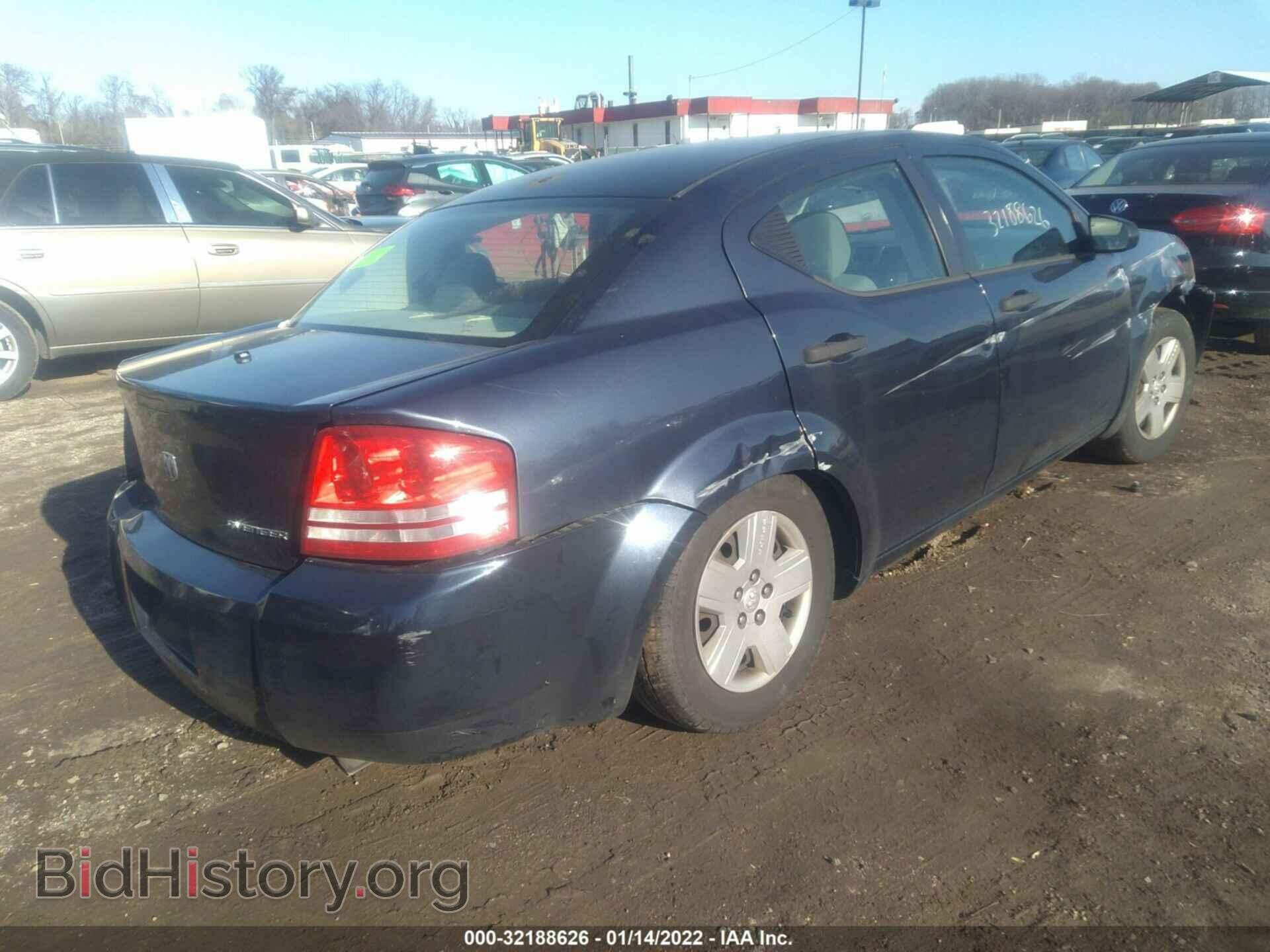 2008 DODGE AVENGER - VIN: 1B3LC46R38N178292 - Фото 4