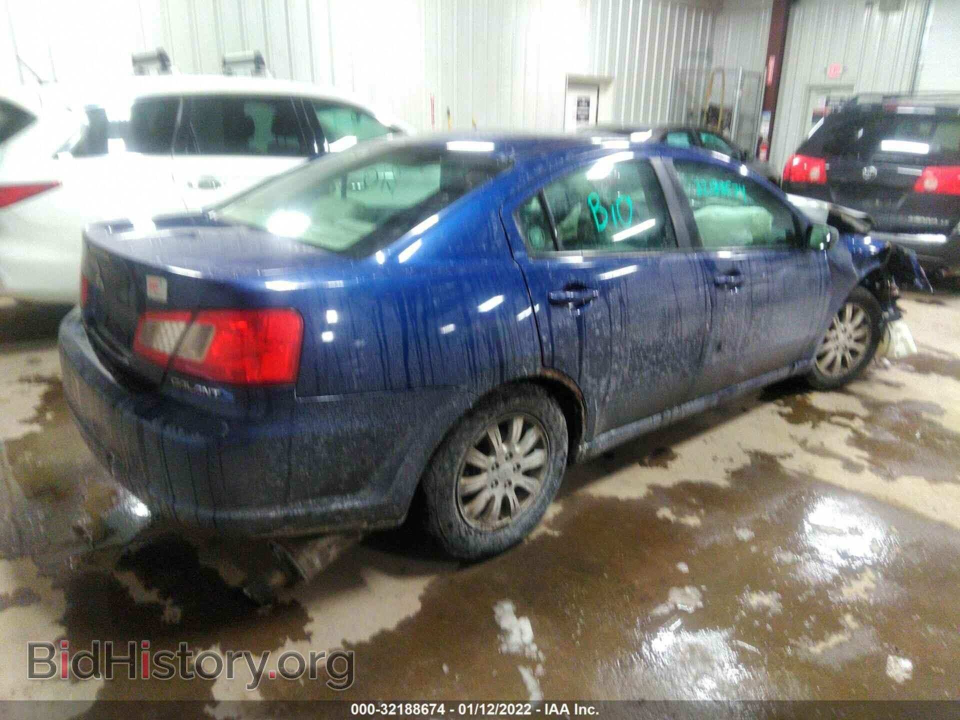 2009 MITSUBISHI GALANT - VIN: 4A3AB36F29E003197 - Фото 4