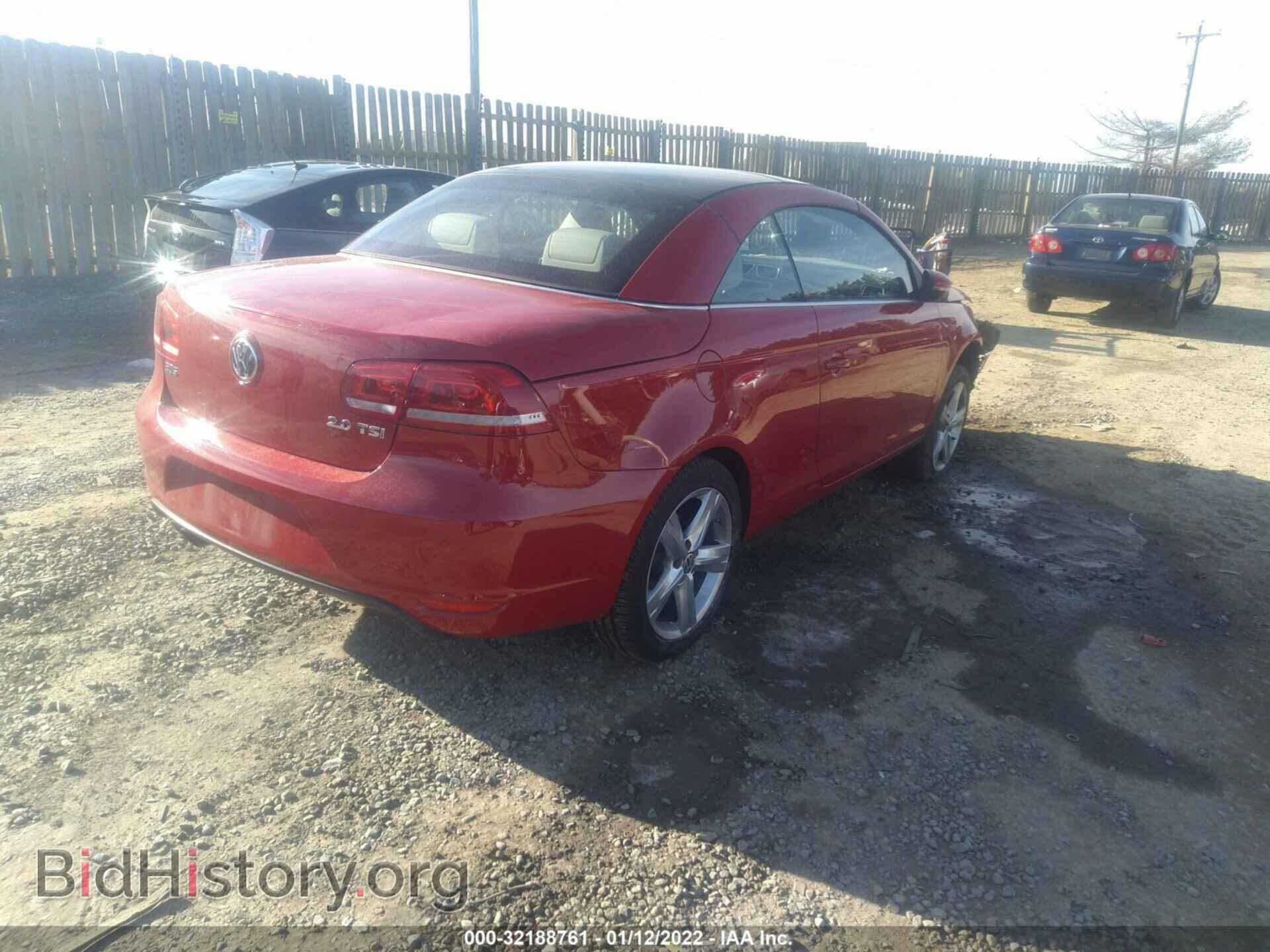 2012 VOLKSWAGEN EOS - VIN: WVWFW7AH4CV021625 - Фото 4