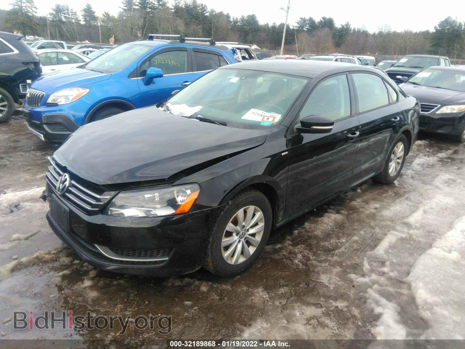 2015 VOLKSWAGEN PASSAT - VIN: 1VWAT7A37FC069544 - Фото 2
