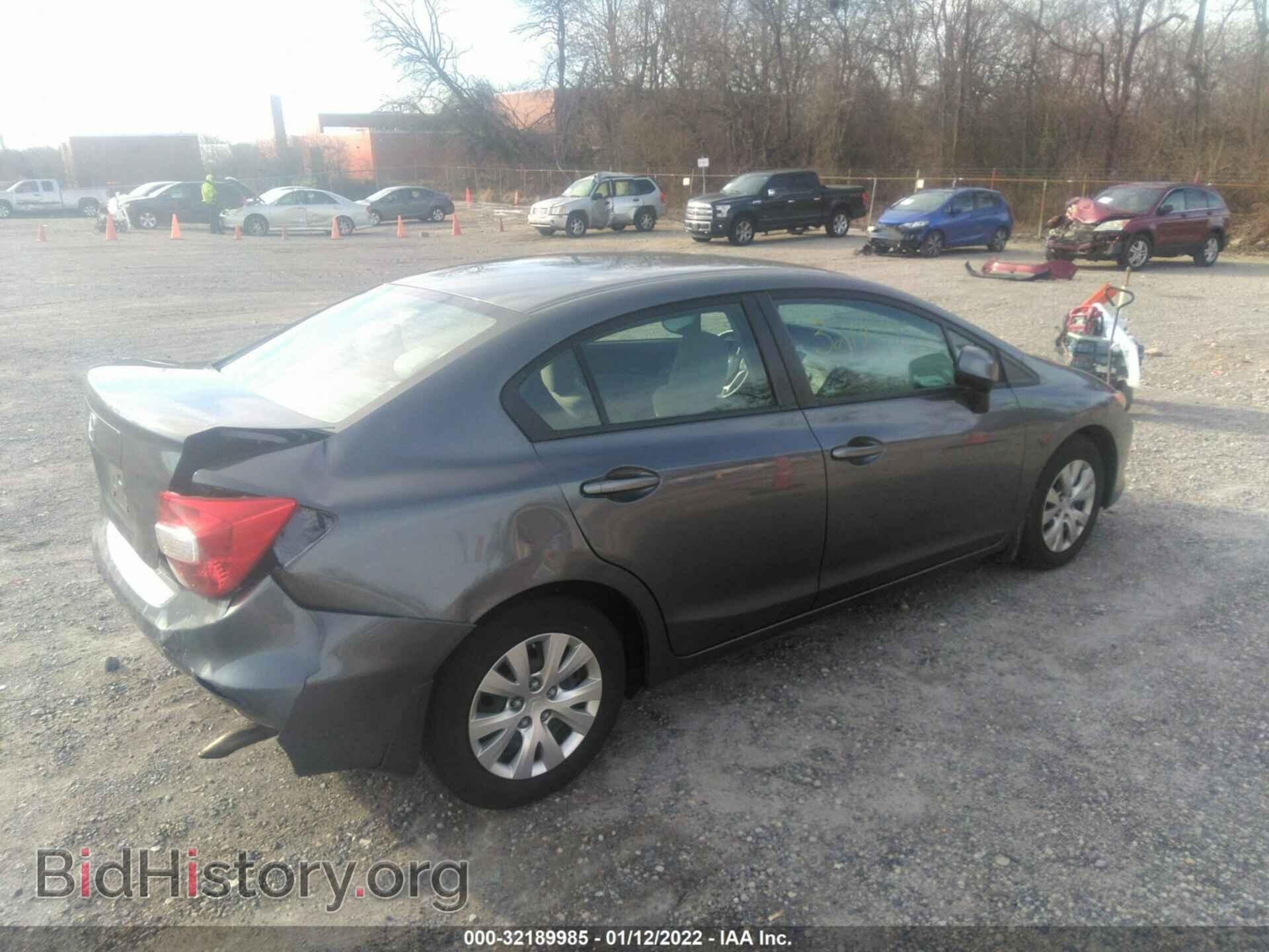 2012 HONDA CIVIC SDN - VIN: 19XFB2F59CE051270 - Фото 4