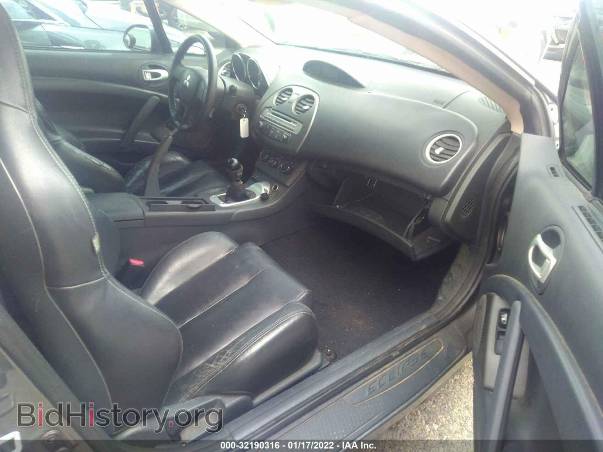 2006 MITSUBISHI ECLIPSE - VIN: 4A3AK34T76E024857 - Photo 5