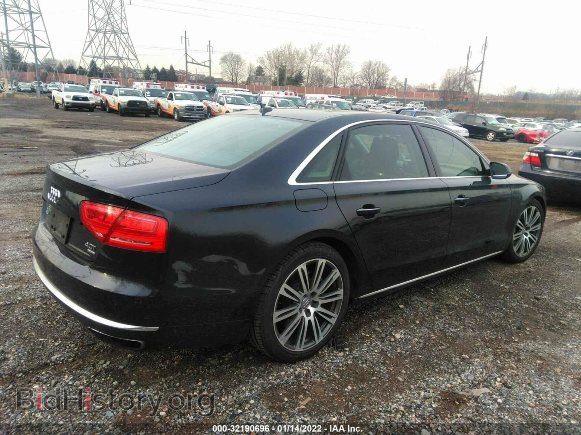 2014 AUDI A8 L - VIN: WAUR2AFD9EN010874 - Фото 4