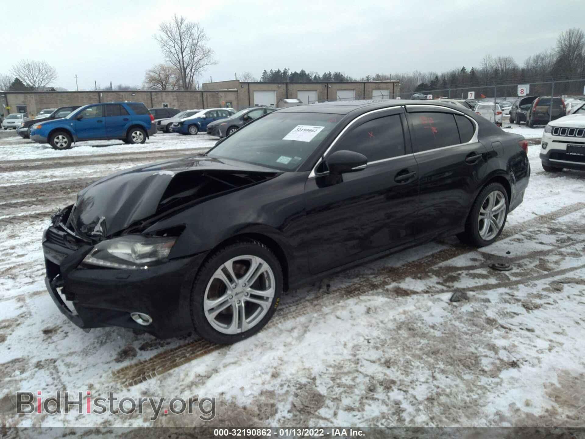 2013 LEXUS GS 350 - VIN: JTHCE1BL0D5006416 - Фото 2