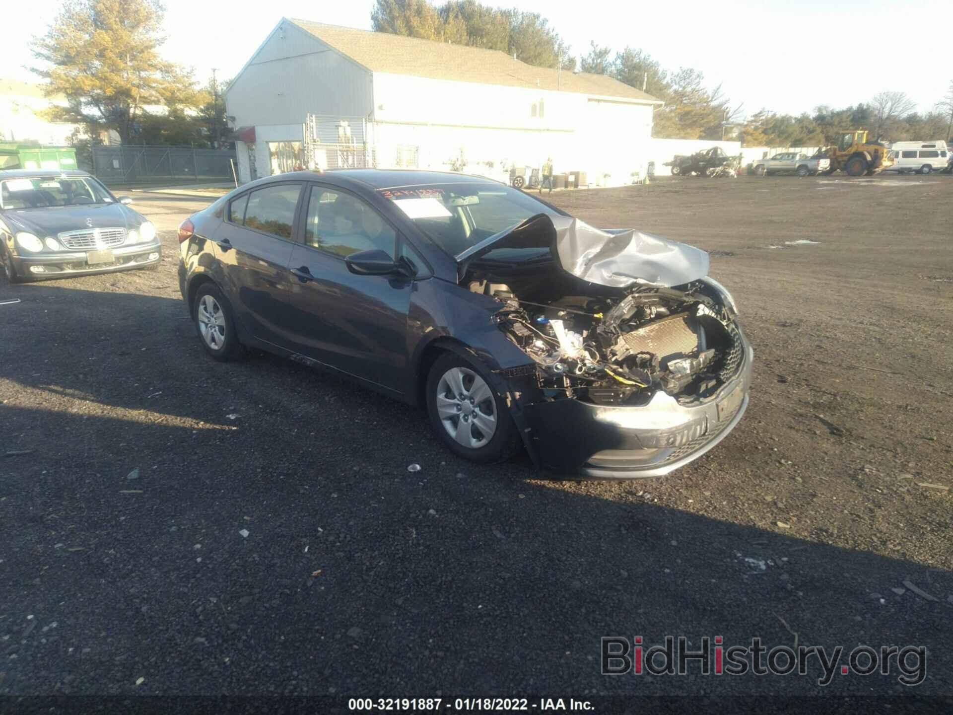 Photo KNAFK4A61G5571148 - KIA FORTE 2016