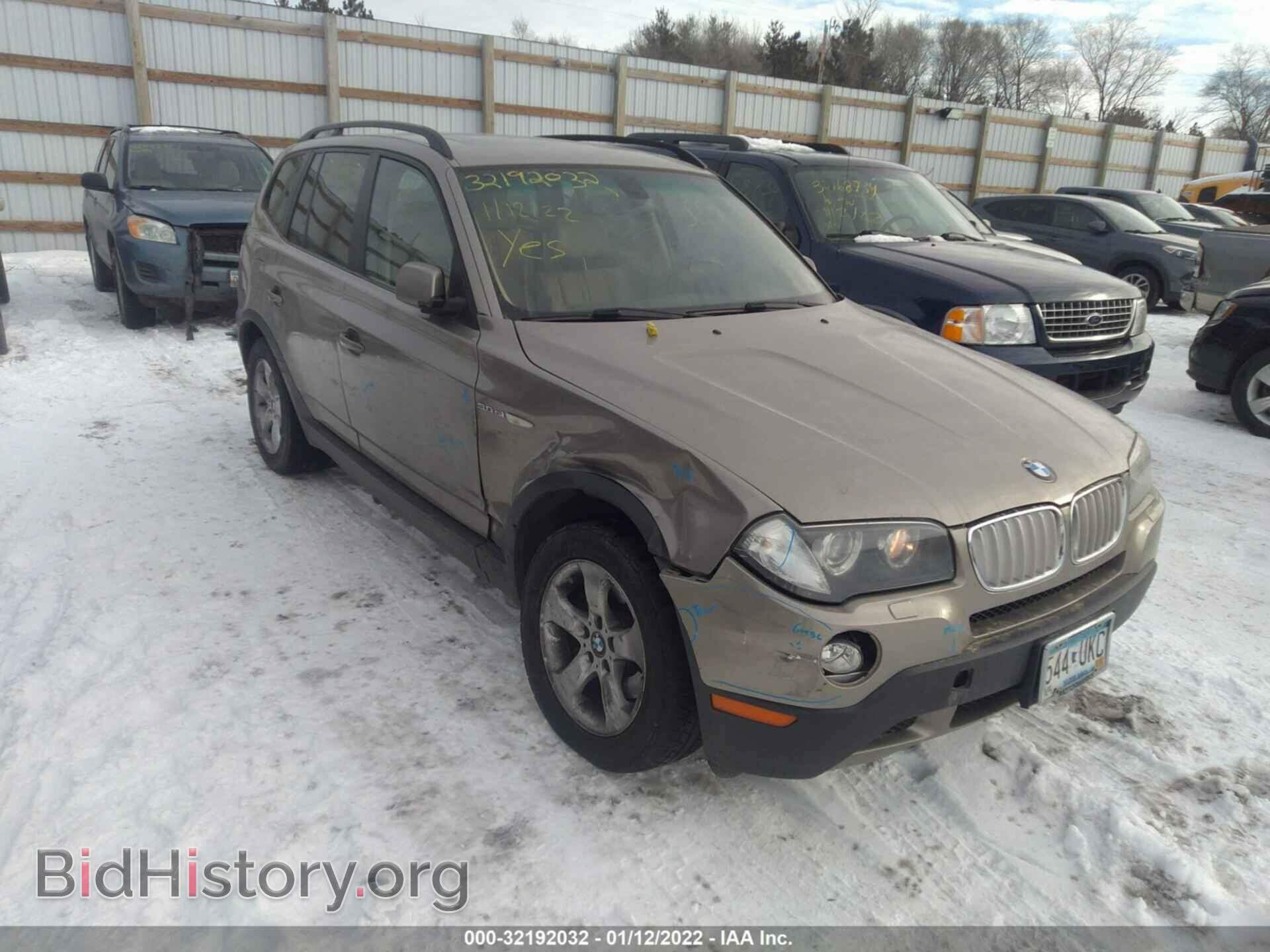 Photo WBXPC93448WJ10554 - BMW X3 2008