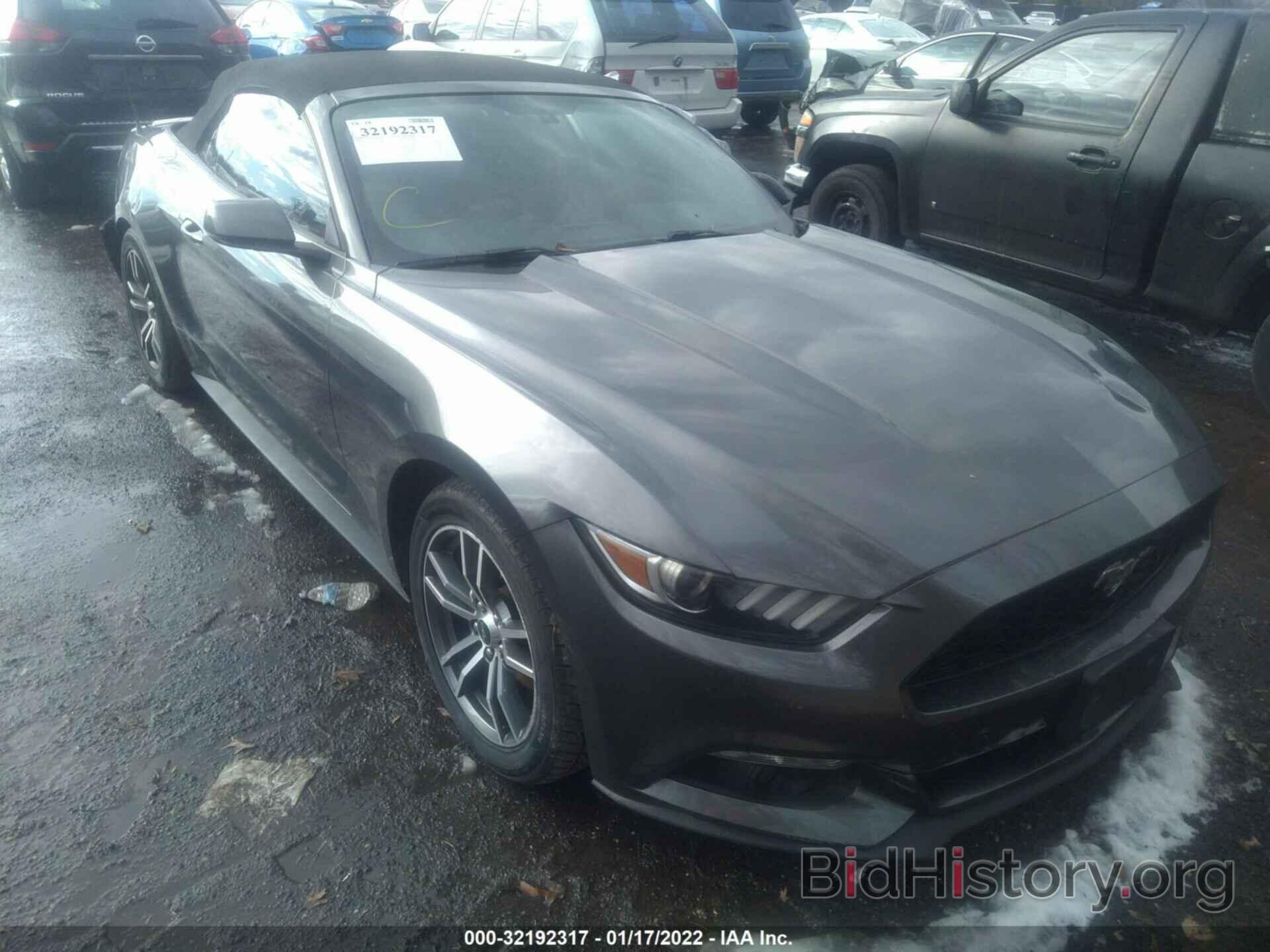 Photo 1FATP8UH6G5318506 - FORD MUSTANG 2016