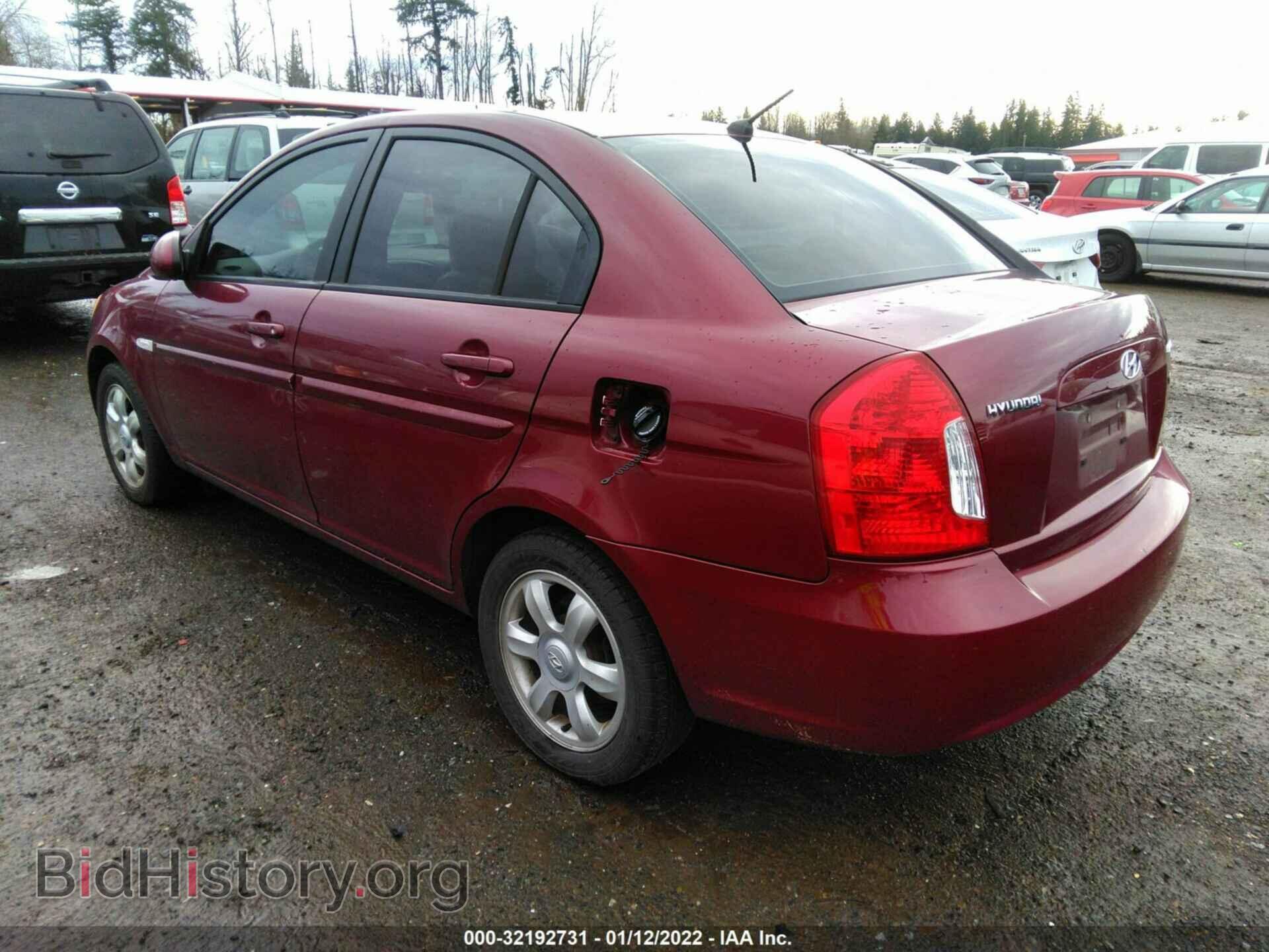 2007 HYUNDAI ACCENT - VIN: KMHCN46C67U098456 - Фото 3