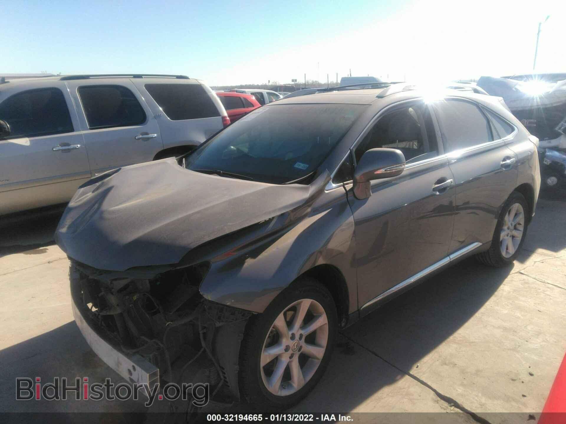 2012 LEXUS RX 350 - VIN: 2T2ZK1BA2CC081828 - Photo 2