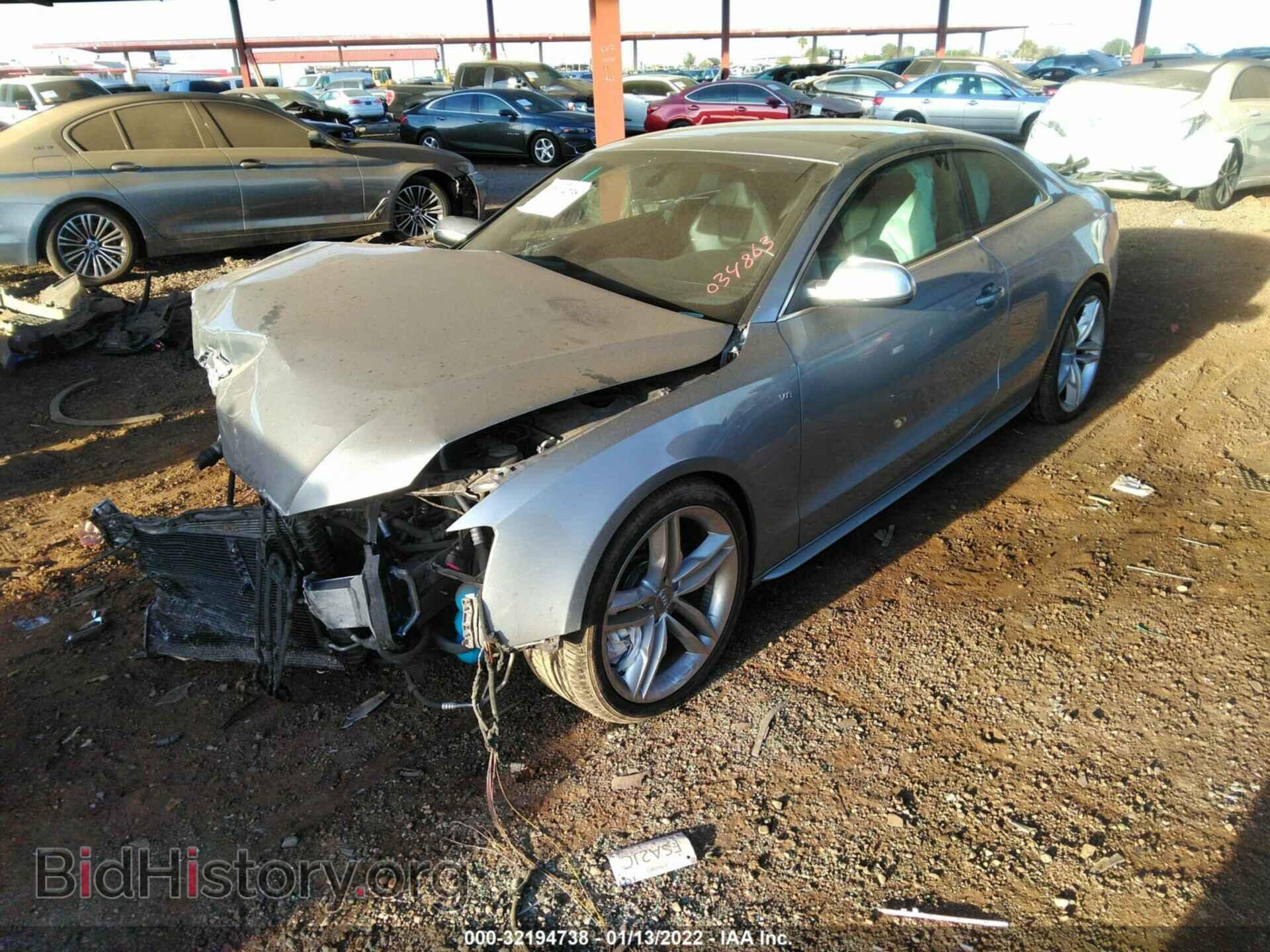 2011 AUDI S5 - VIN: WAUCVAFR9BA034863 - Фото 2