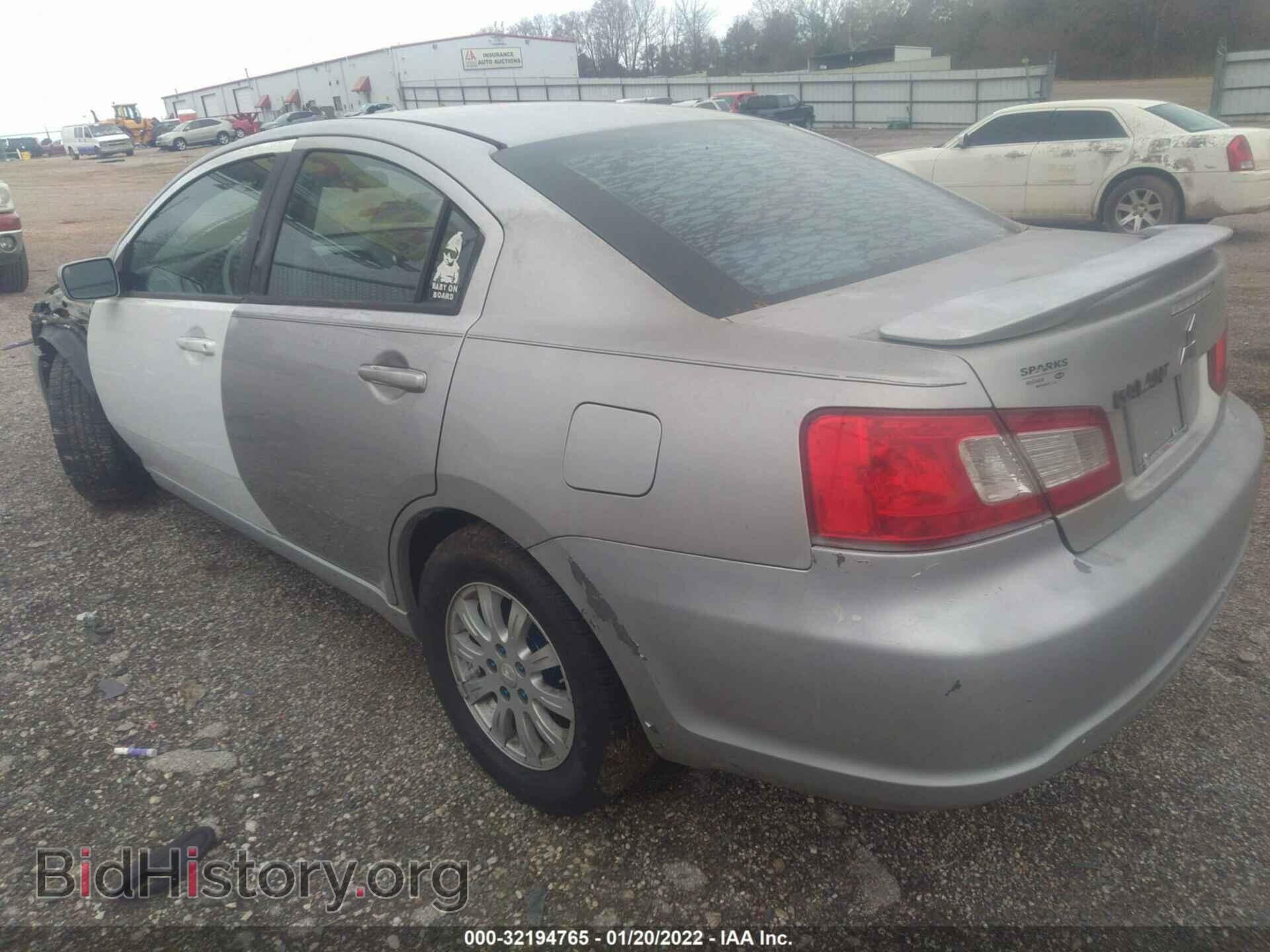 2010 MITSUBISHI GALANT - VIN: 4A32B2FF3AE013868 - Фото 3