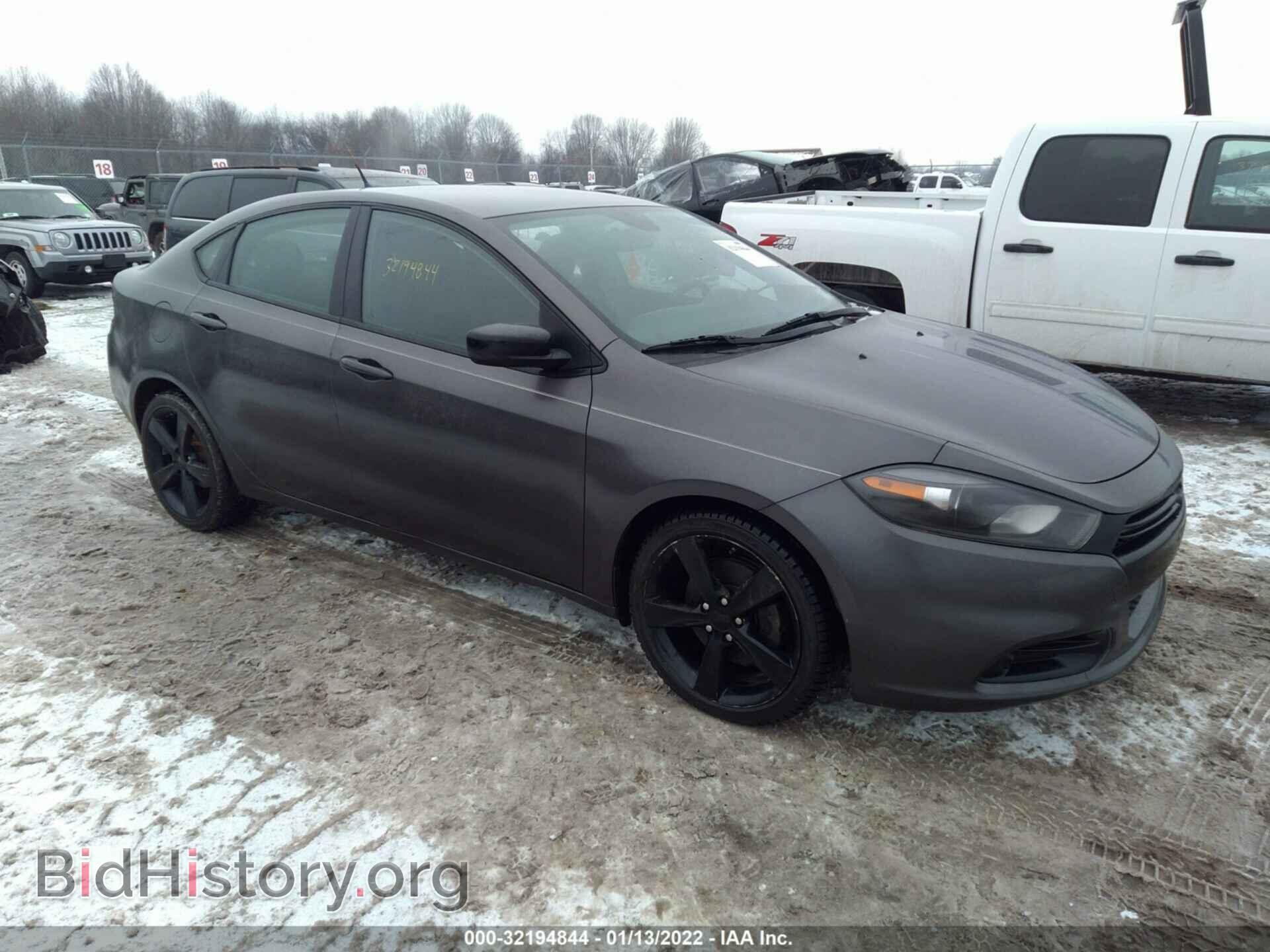 Фотография 1C3CDFBB4FD345783 - DODGE DART 2015