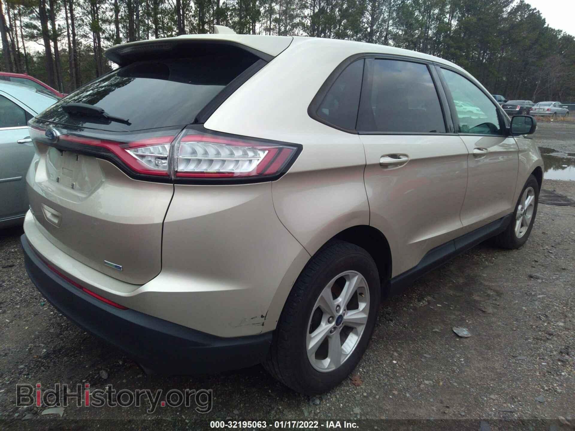2017 FORD EDGE - VIN: 2FMPK4G91HBB75142 - Photo 4