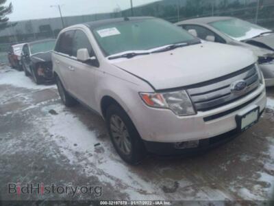 2010 Ford EDGE SEL, белый — VIN 2FMDK3JC7ABA56907, IAAI