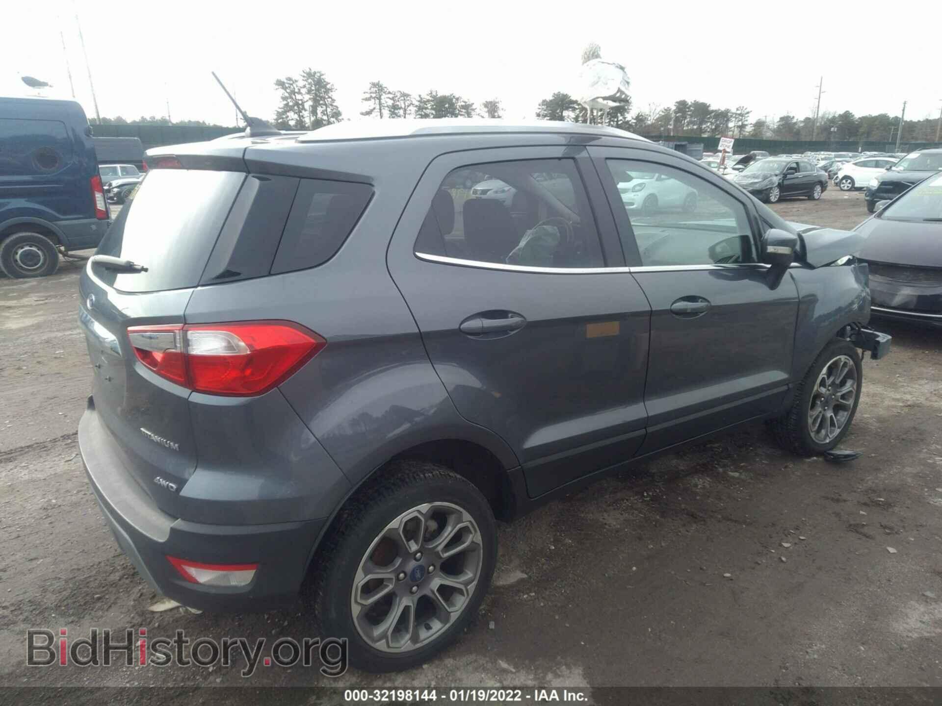 2019 FORD ECOSPORT - VIN: MAJ6S3KL7KC310957 - Фото 4