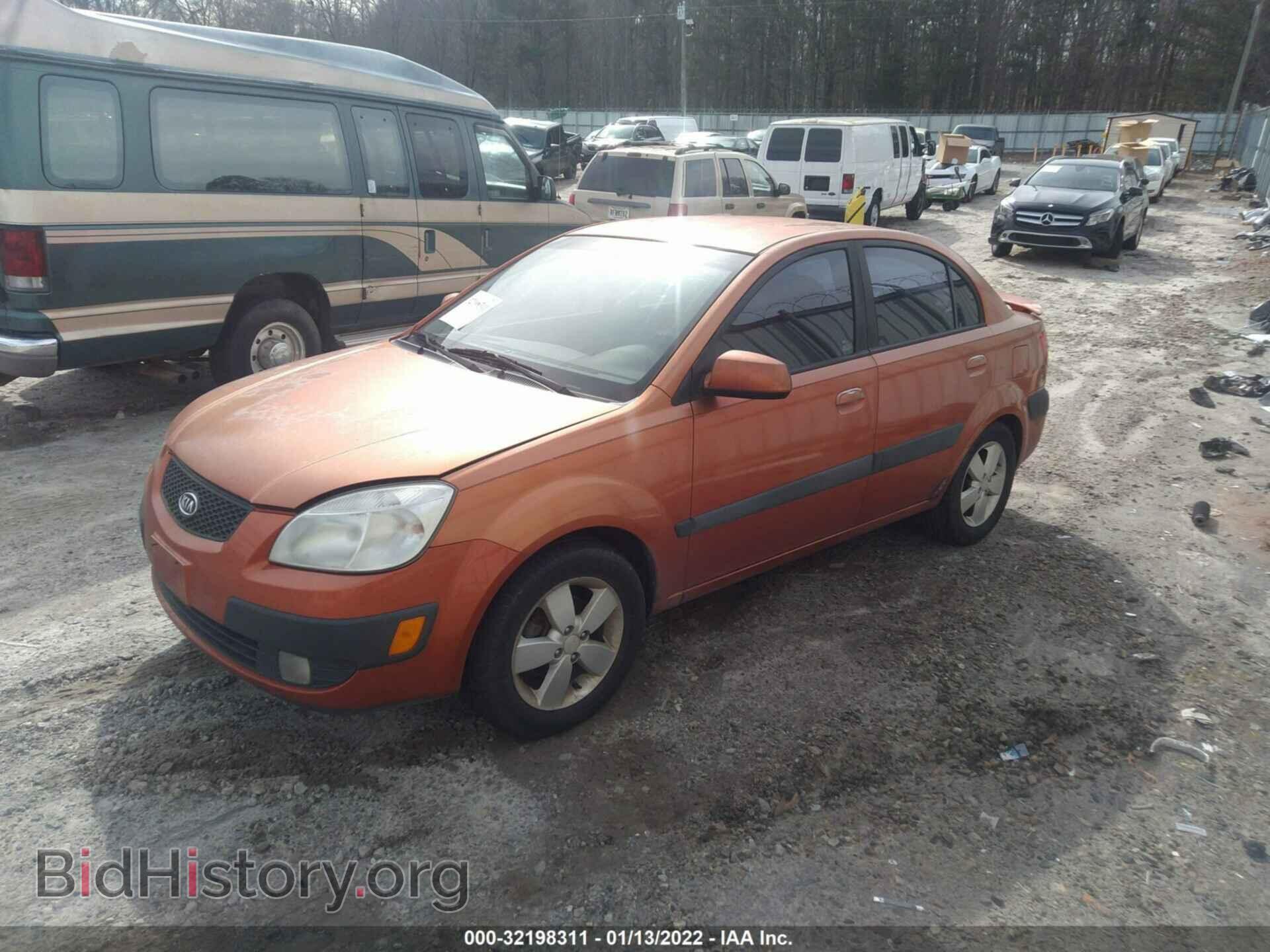 2007 KIA RIO - VIN: KNADE123376224335 - Photo 2