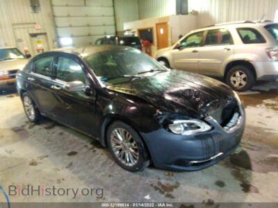 2013 Chrysler 200 Limited, black — VIN 1C3CCBCG7DN547255, IAAI