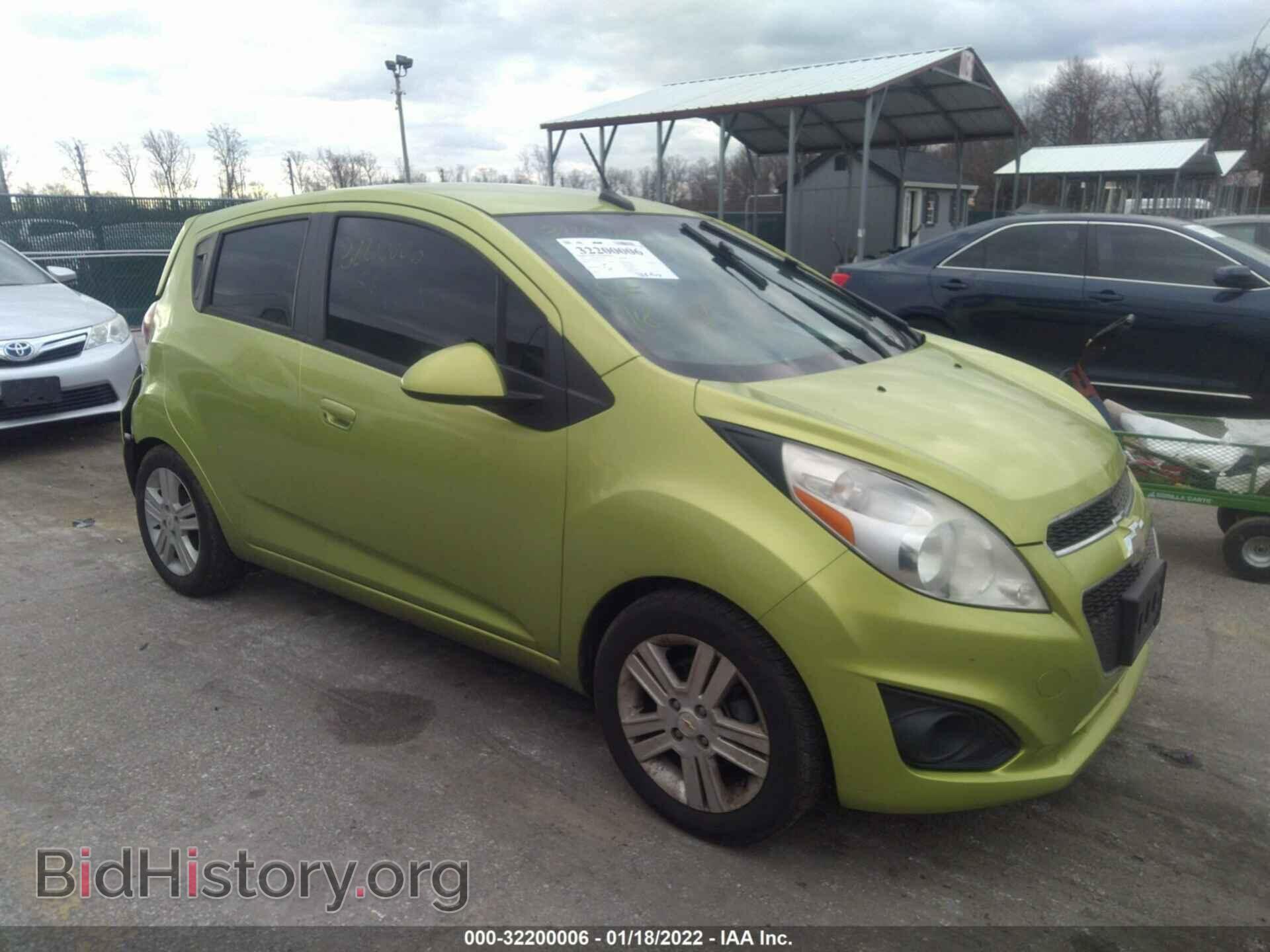Фотография KL8CA6S96DC596933 - CHEVROLET SPARK 2013