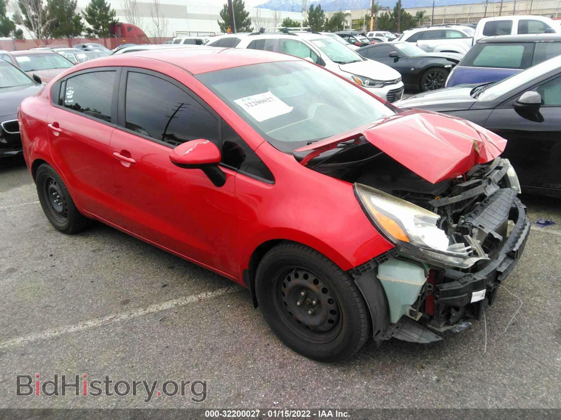 Фотография KNADM4A37D6272115 - KIA RIO 2013