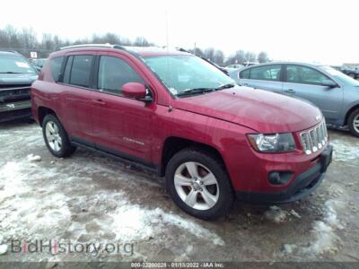 2015 Jeep COMPASS Latitude, красный — VIN 1C4NJDEB4FD148383, IAAI