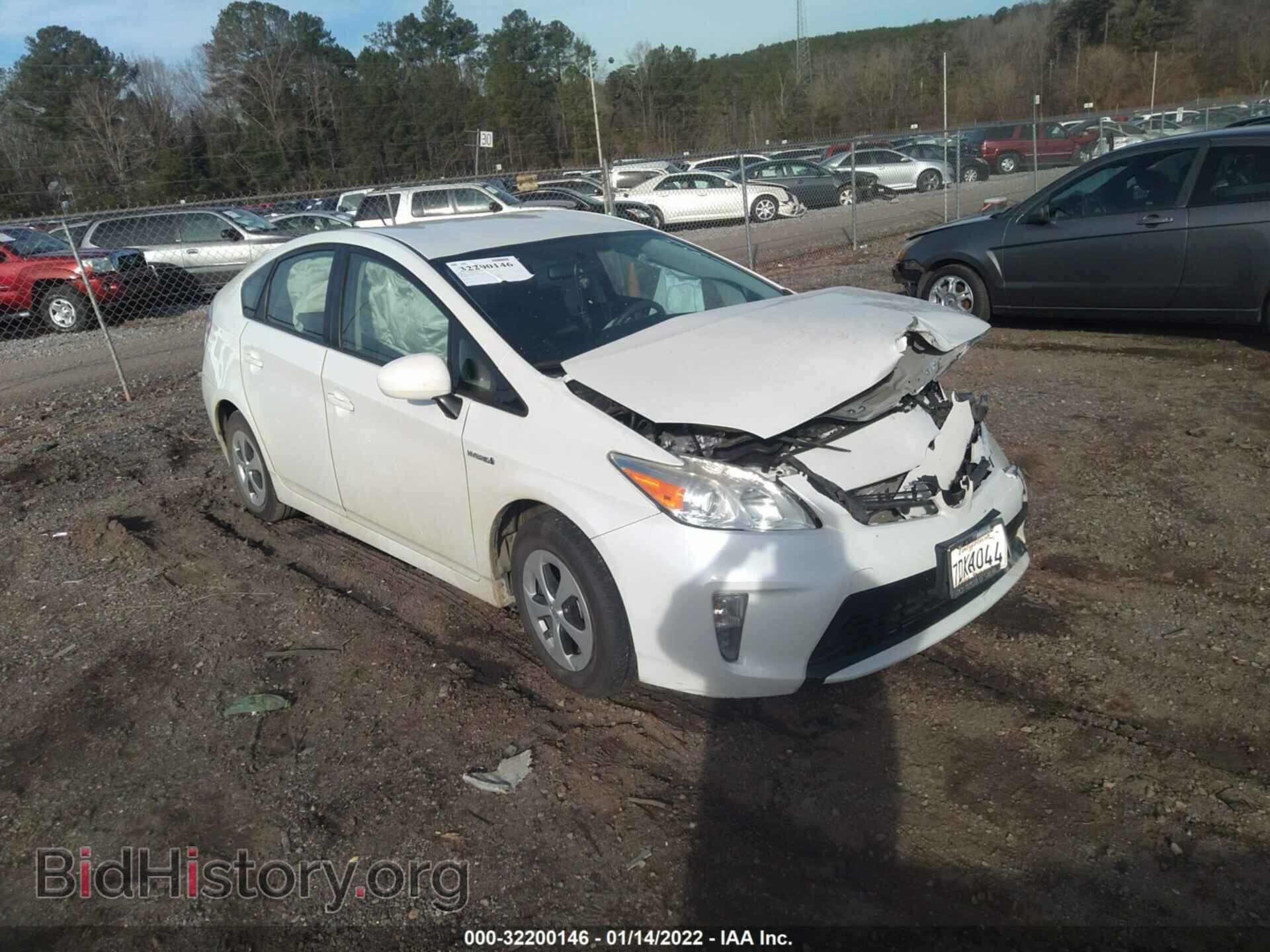 Фотография JTDKN3DU6E0356923 - TOYOTA PRIUS 2014