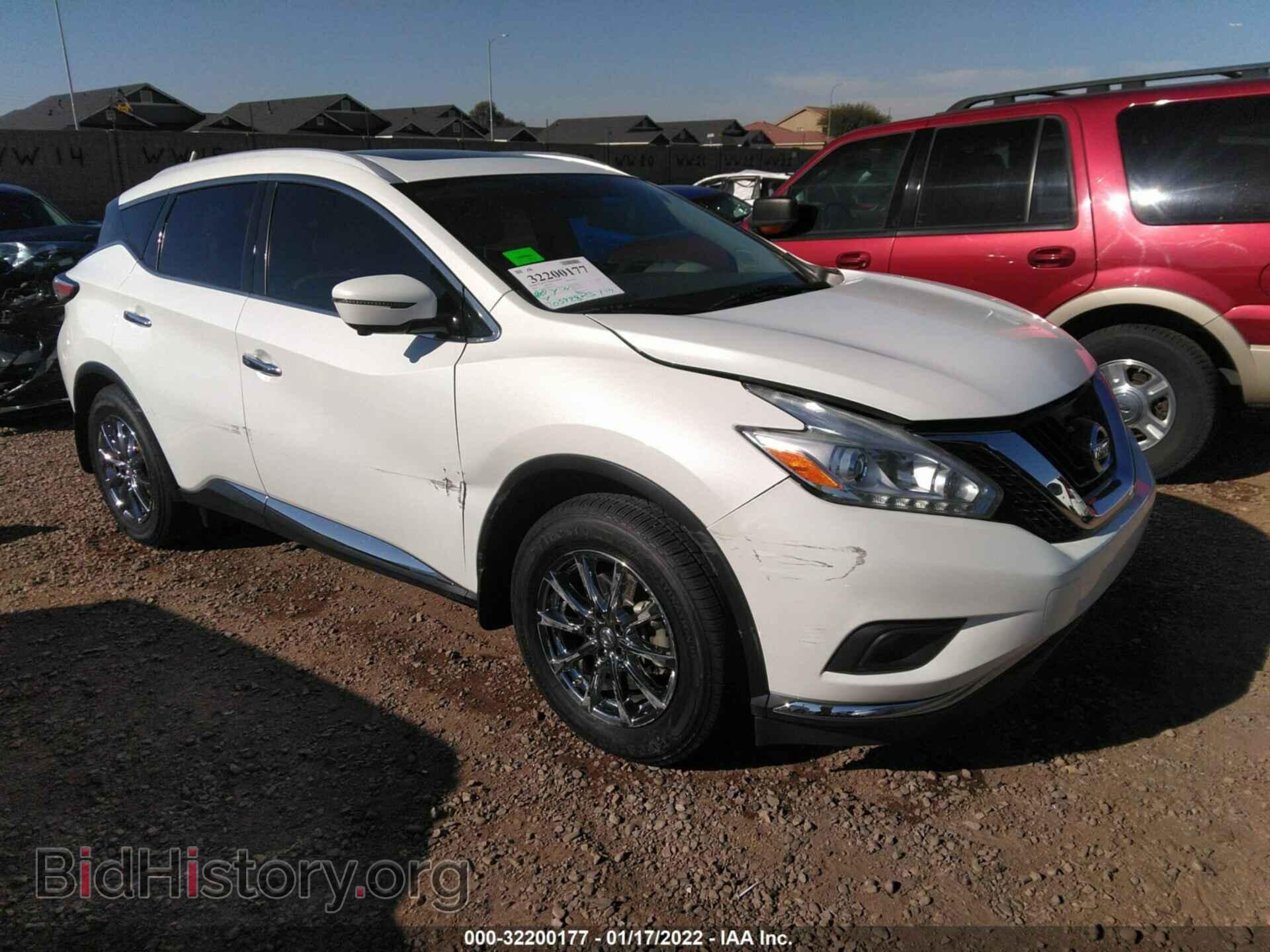 Фотография 5N1AZ2MG0GN124744 - NISSAN MURANO 2016
