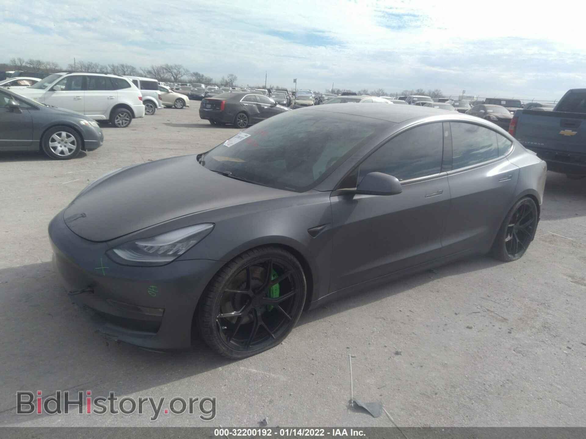 2019 TESLA MODEL 3 - VIN: 5YJ3E1EB4KF367356 - Фото 2