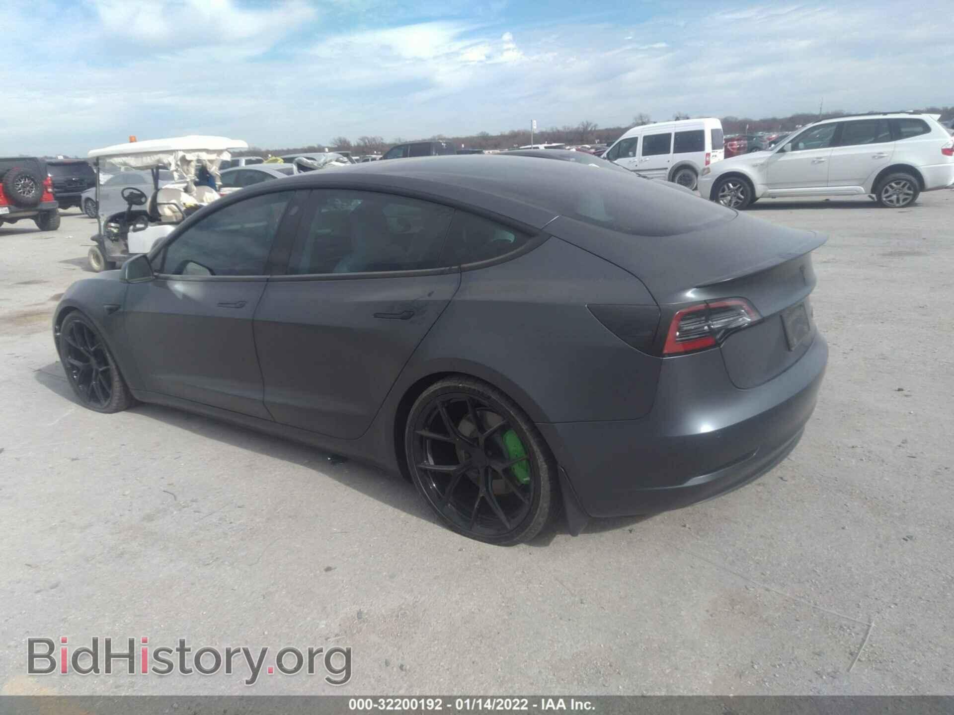 2019 TESLA MODEL 3 - VIN: 5YJ3E1EB4KF367356 - Фото 3