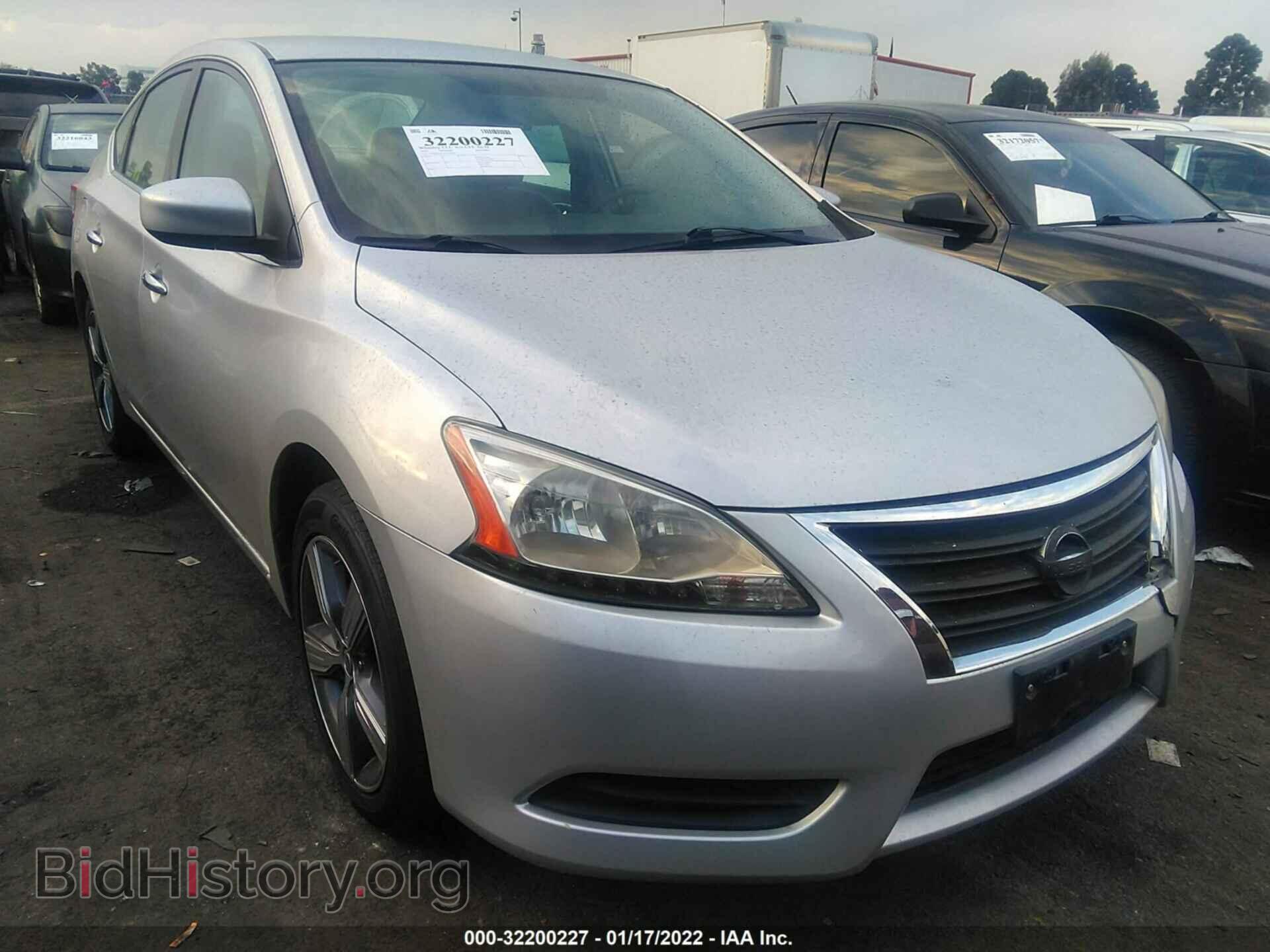 Фотография 3N1AB7AP3DL616094 - NISSAN SENTRA 2013