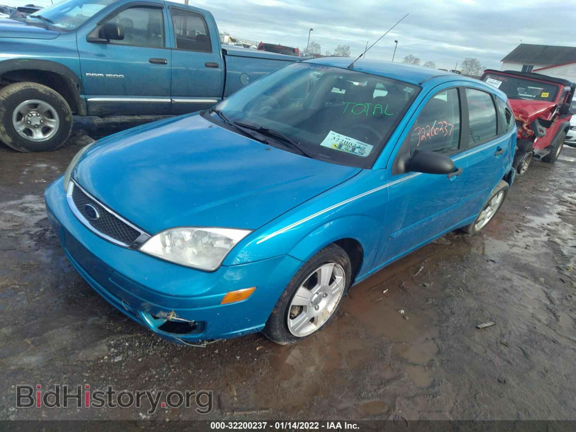2007 FORD FOCUS - VIN: 1FAHP37NX7W201239 - Фото 2