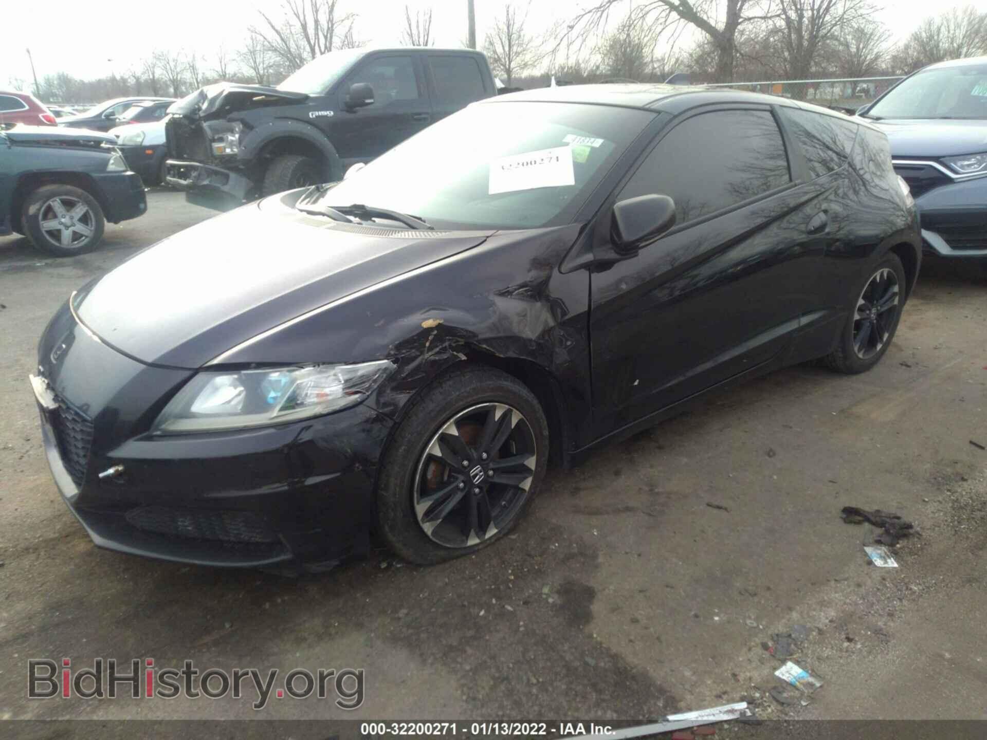 2014 HONDA CR-Z - VIN: JHMZF1D47ES002248 - Фото 2