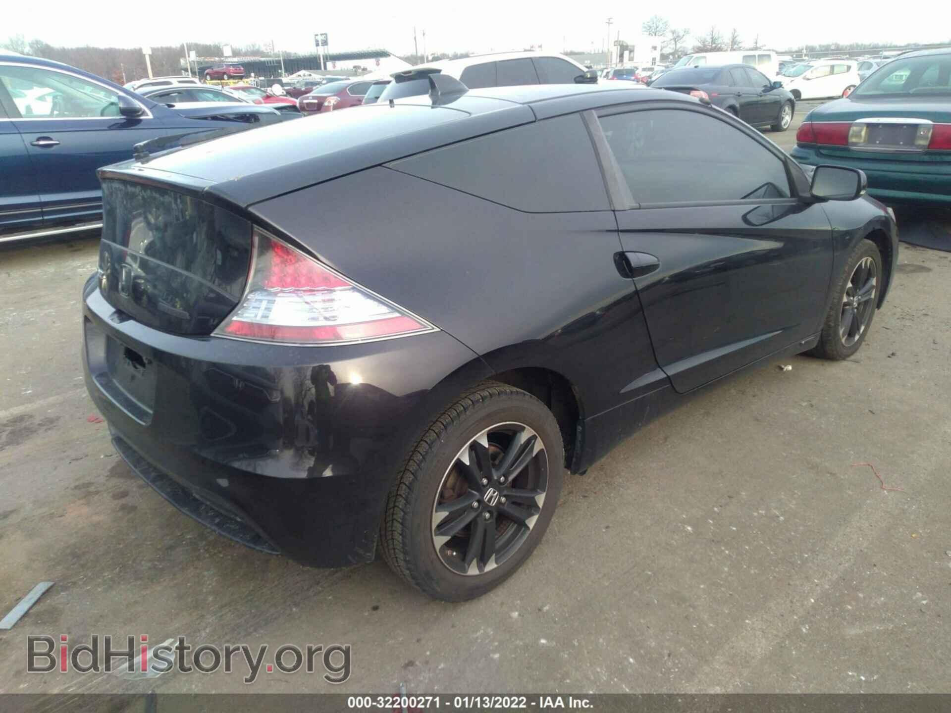 2014 HONDA CR-Z - VIN: JHMZF1D47ES002248 - Фото 4