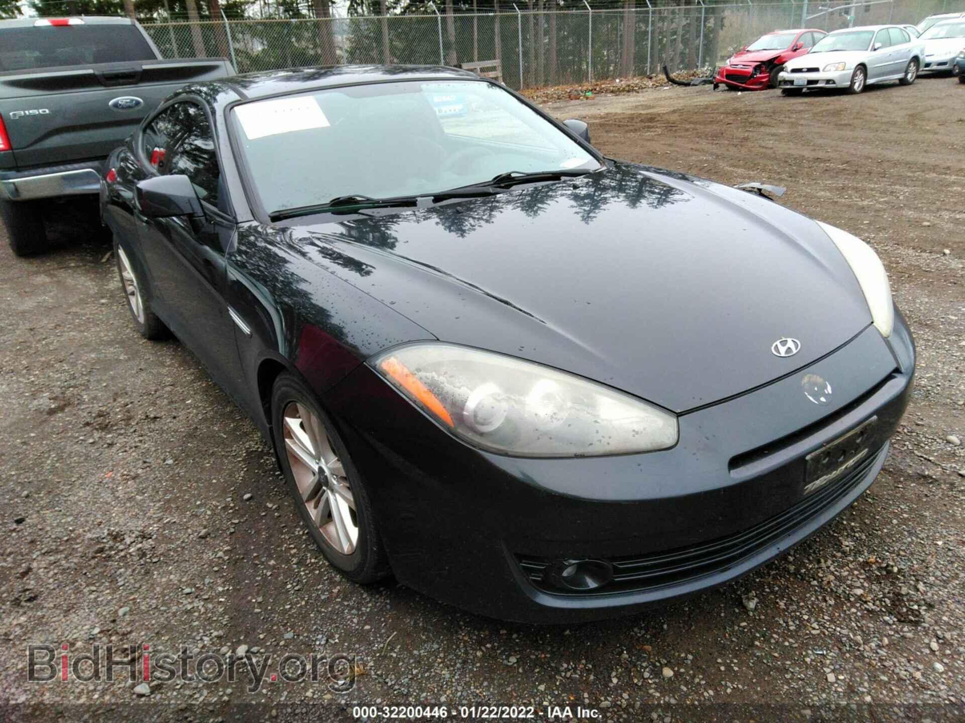 Photo KMHHM66D27U261374 - HYUNDAI TIBURON 2007